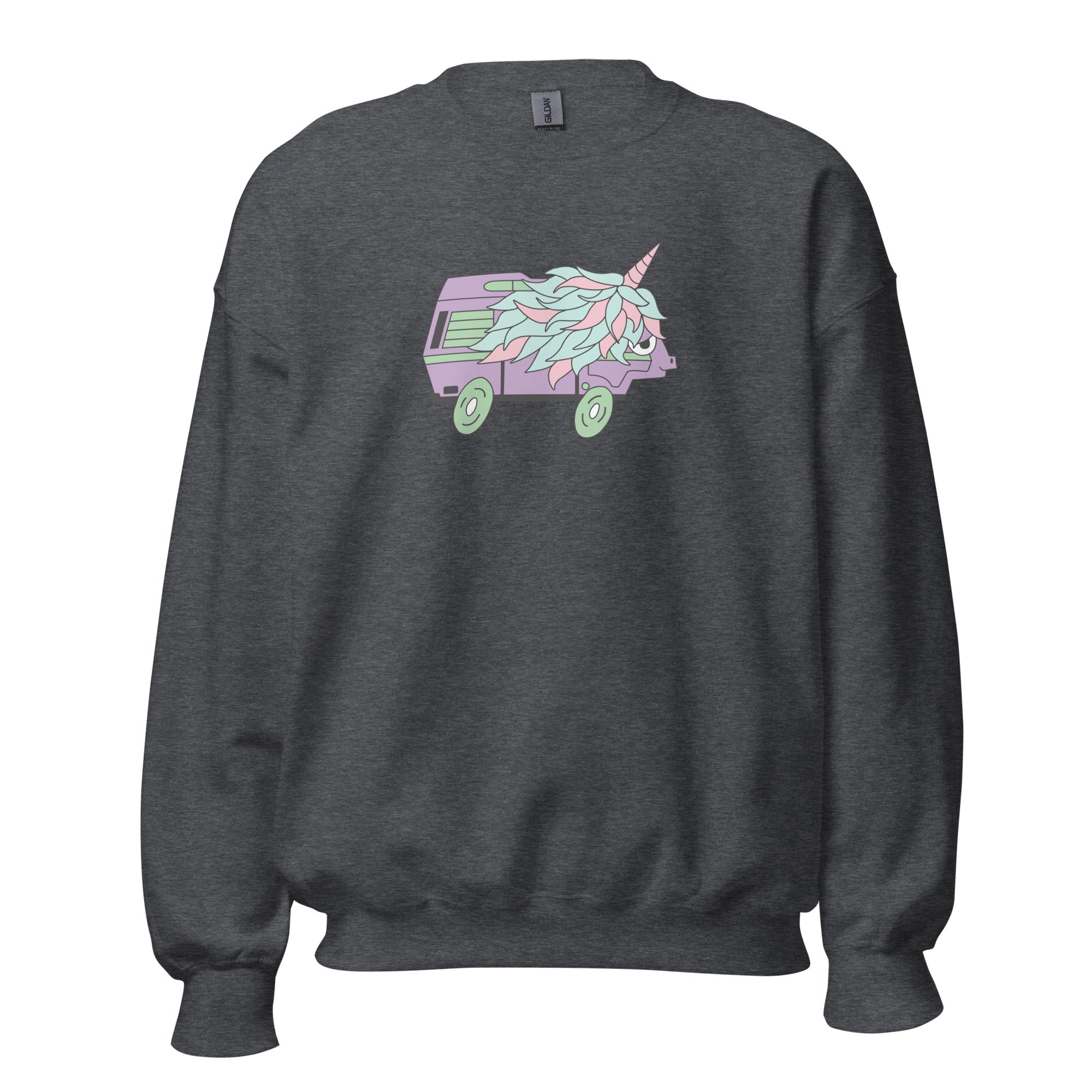 High-Top Hazel Unicorn Unisex Sweatshirt - OVERLANDERS Outfitter