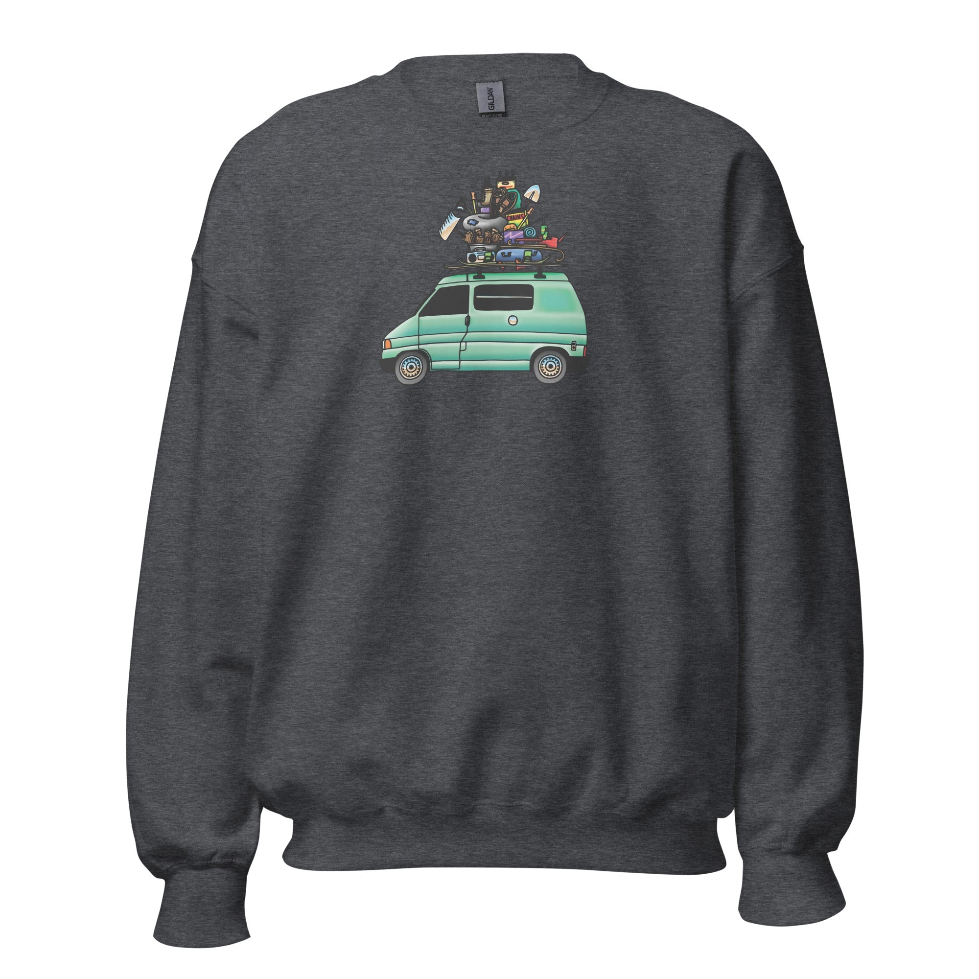 RAD Eurovan Unisex Sweatshirt - OVERLANDERS Outfitter