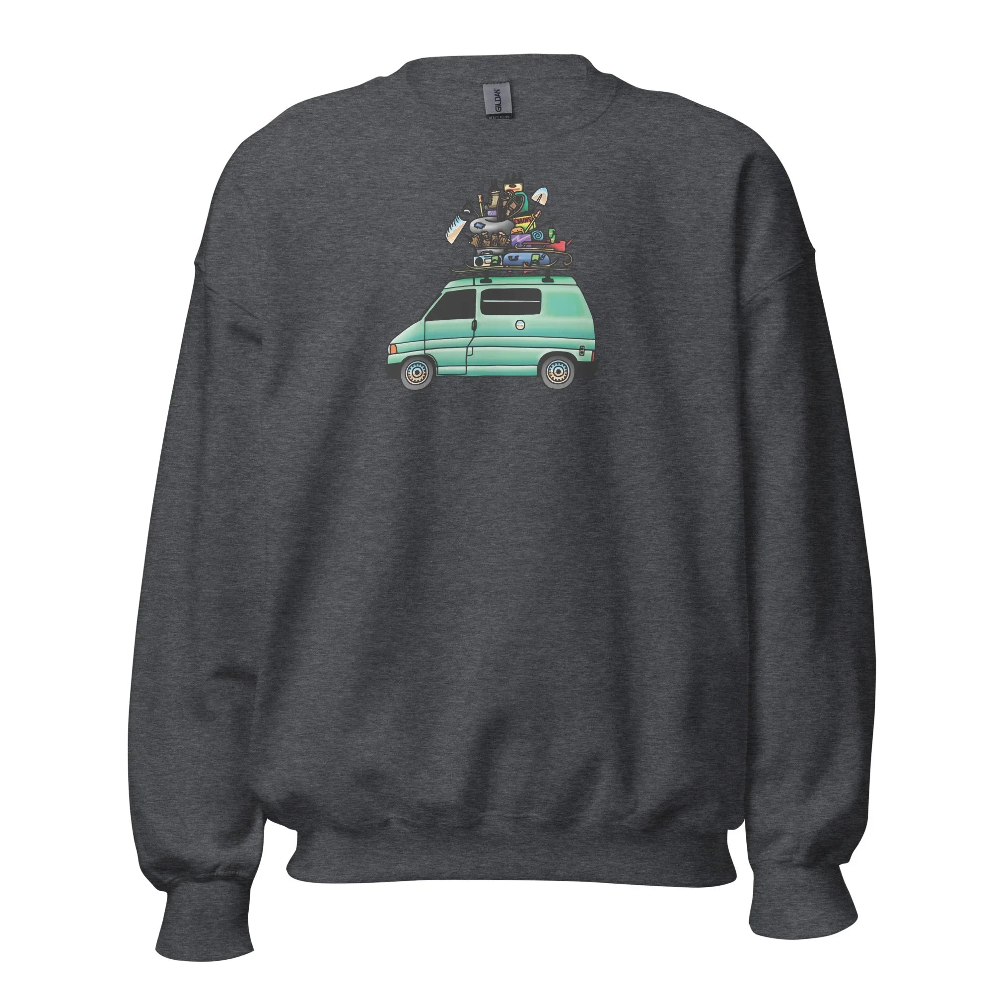 RAD Eurovan Unisex Sweatshirt - OVERLANDERS Outfitter