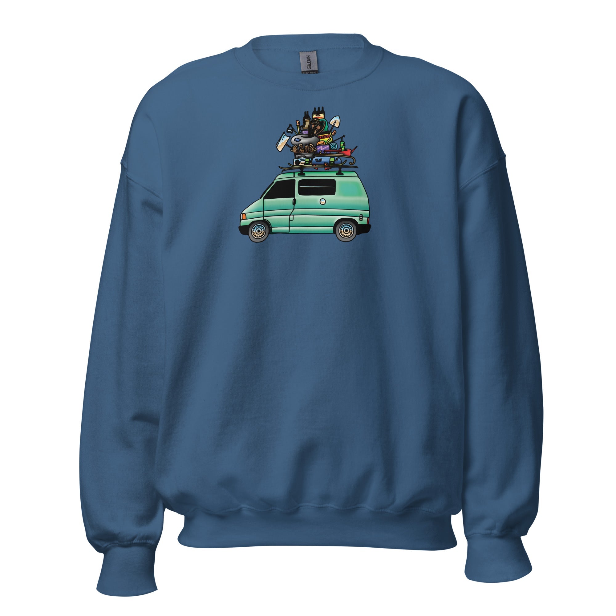 RAD Eurovan Unisex Sweatshirt - OVERLANDERS Outfitter