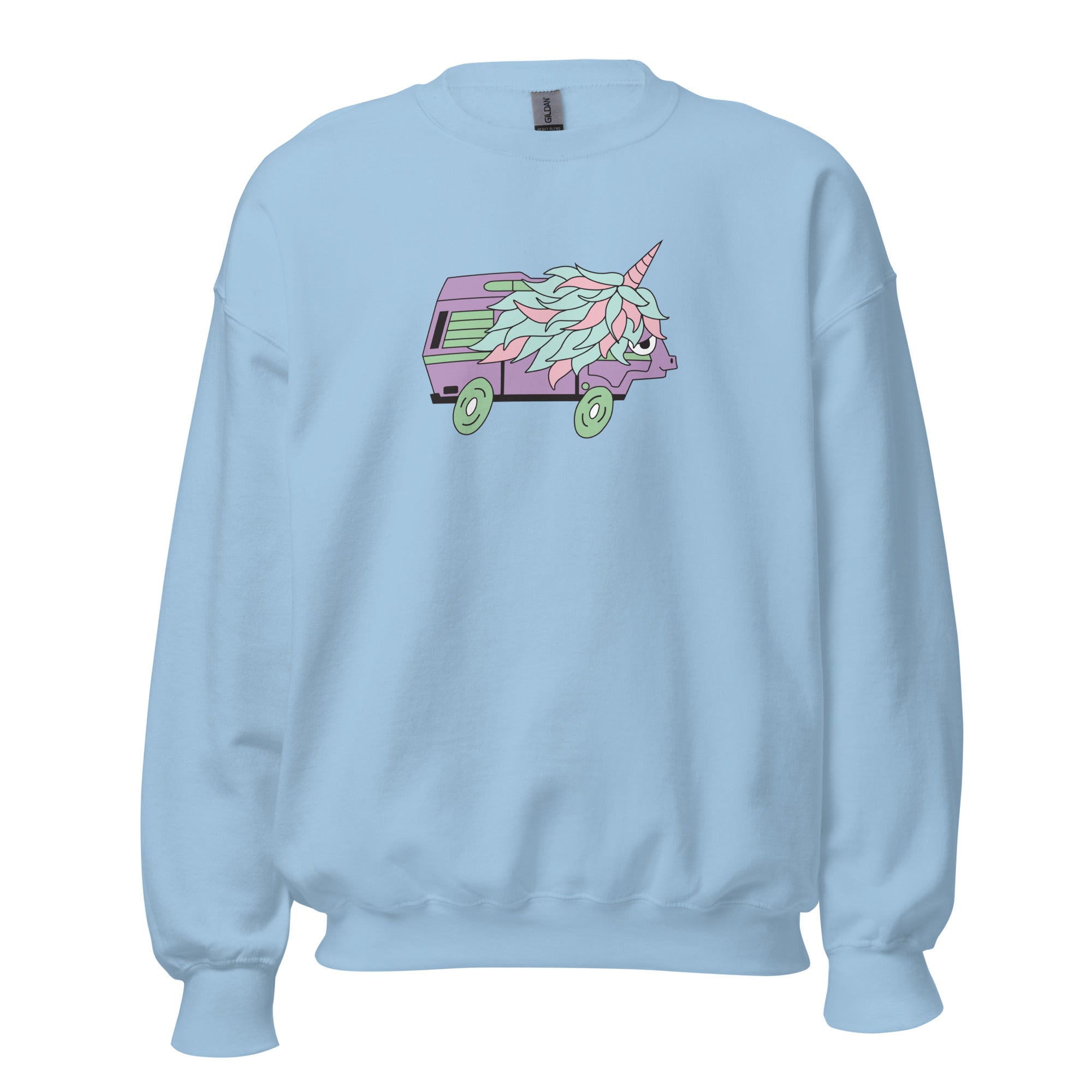 High-Top Hazel Unicorn Unisex Sweatshirt - OVERLANDERS Outfitter