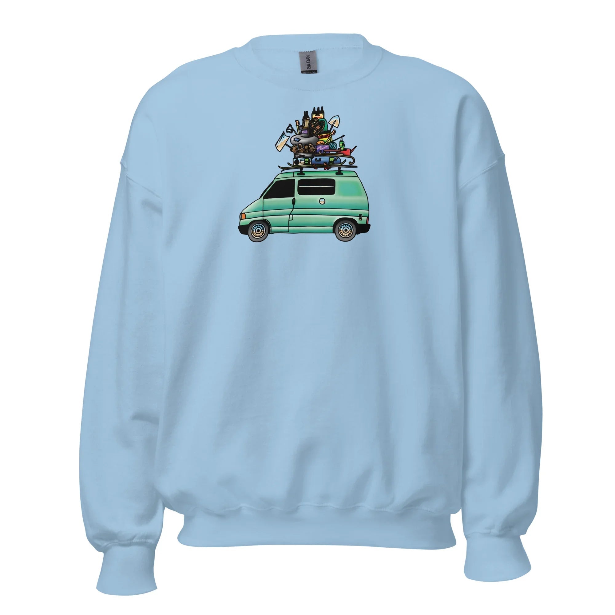 RAD Eurovan Unisex Sweatshirt - OVERLANDERS Outfitter