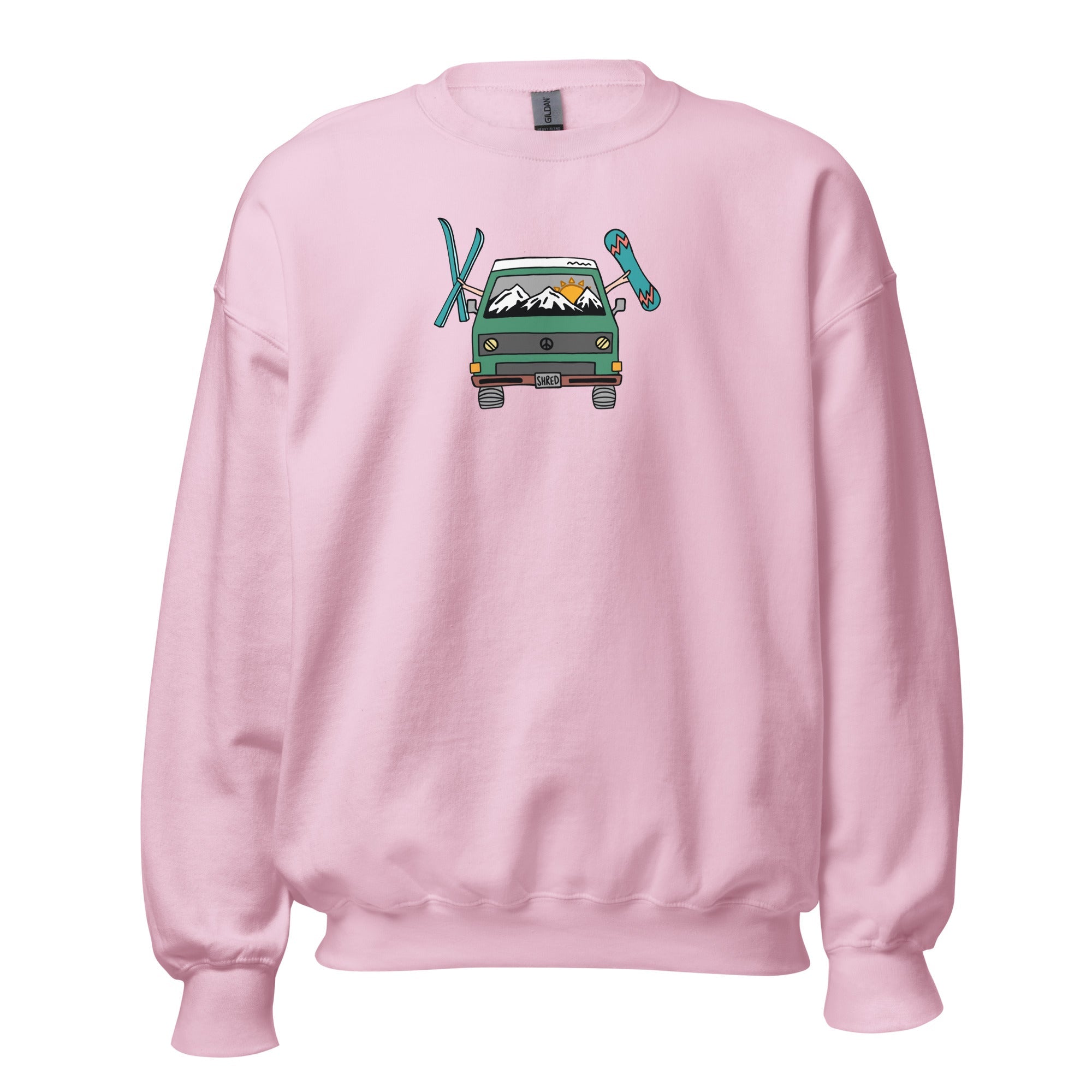 Shred Van Unisex Sweatshirt - OVERLANDERS Outfitter