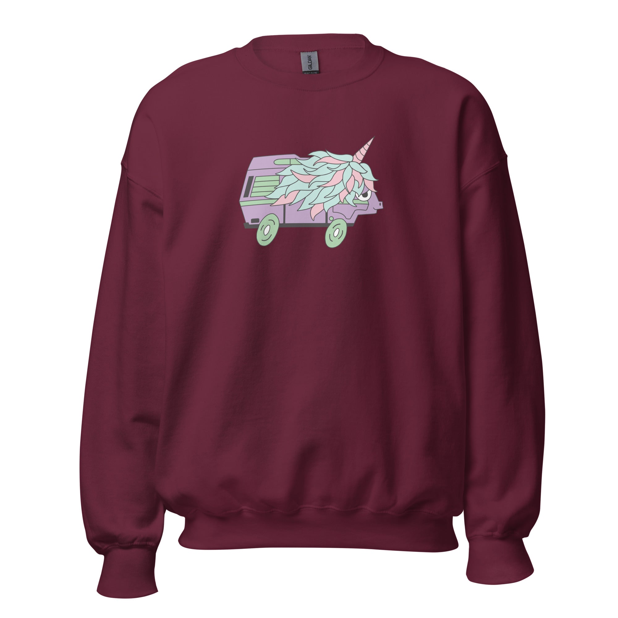 High-Top Hazel Unicorn Unisex Sweatshirt - OVERLANDERS Outfitter