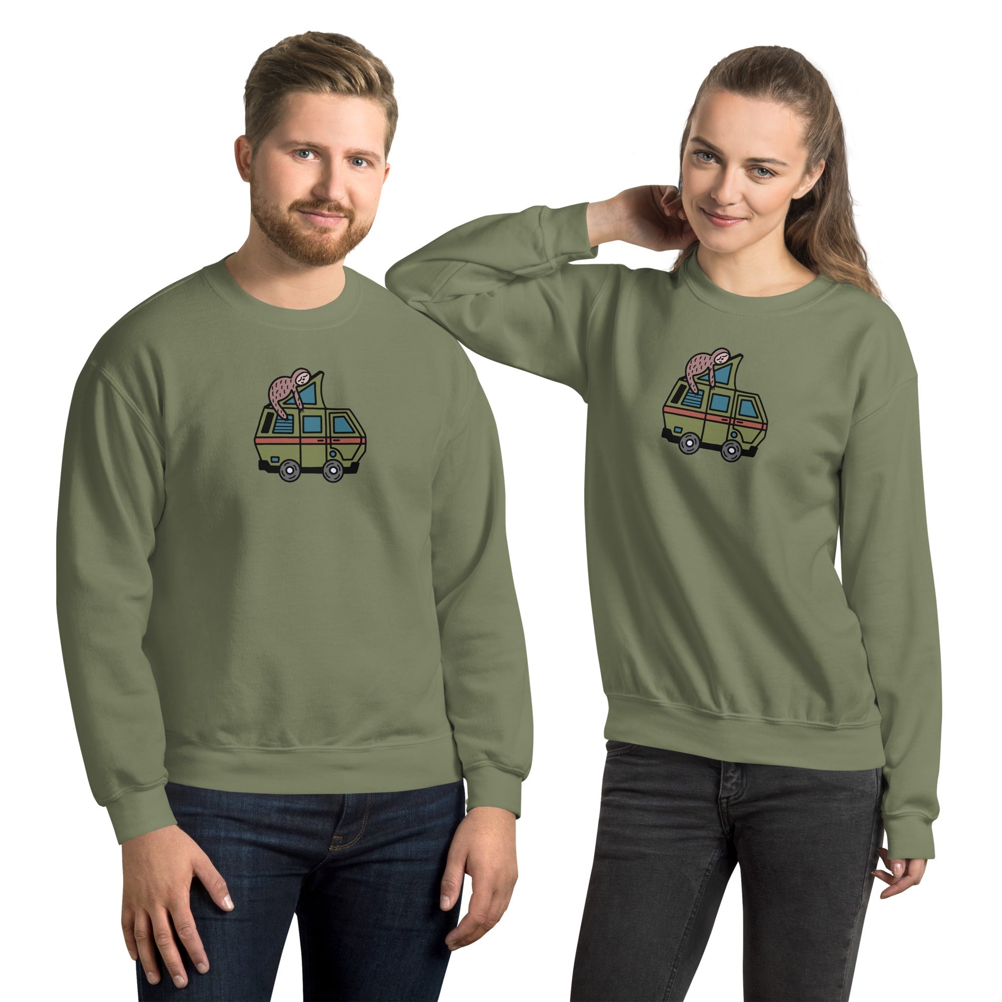 Stewie Sloth Unisex Sweatshirt - OVERLANDERS Outfitter