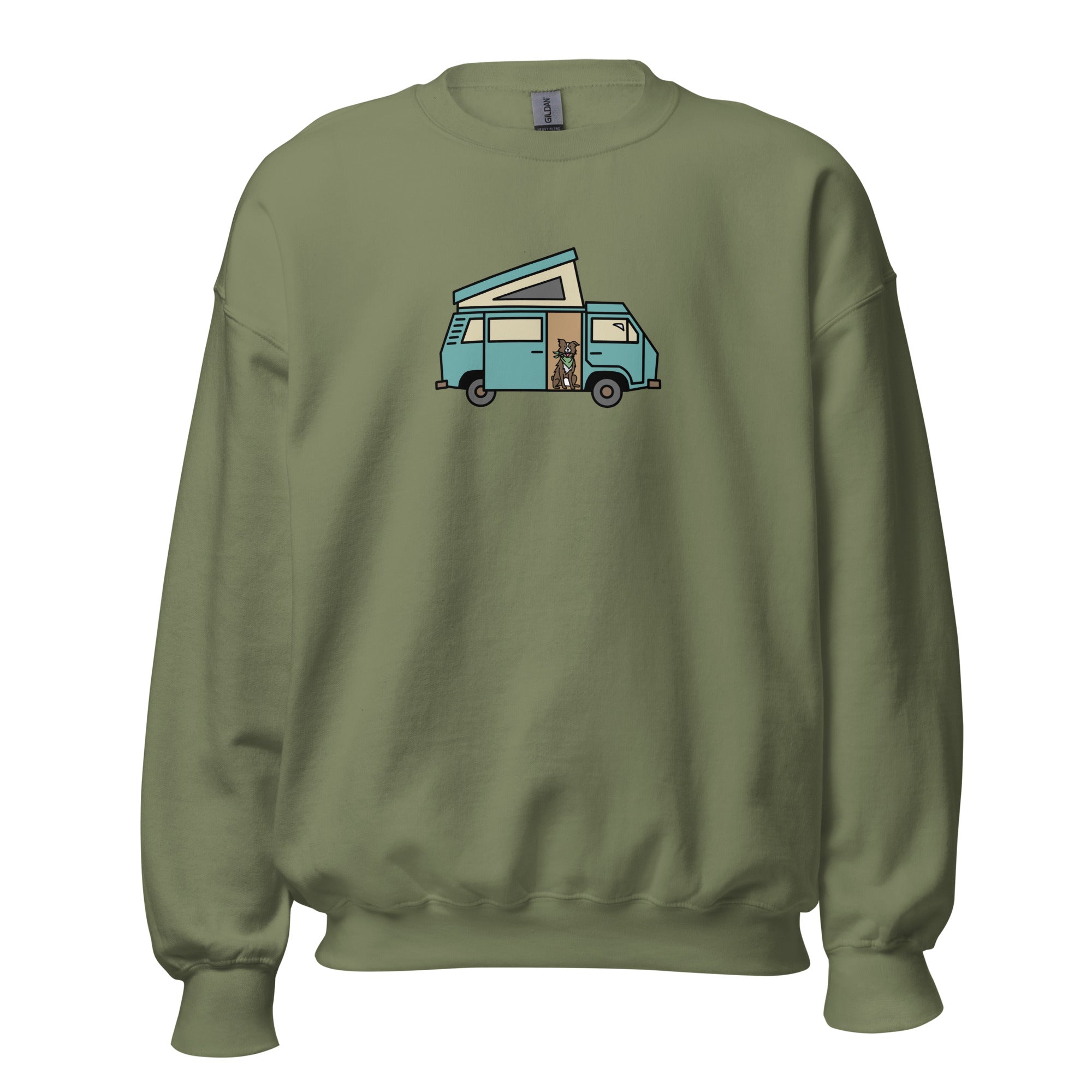 Dog in Van Unisex Sweatshirt - OVERLANDERS Outfitter