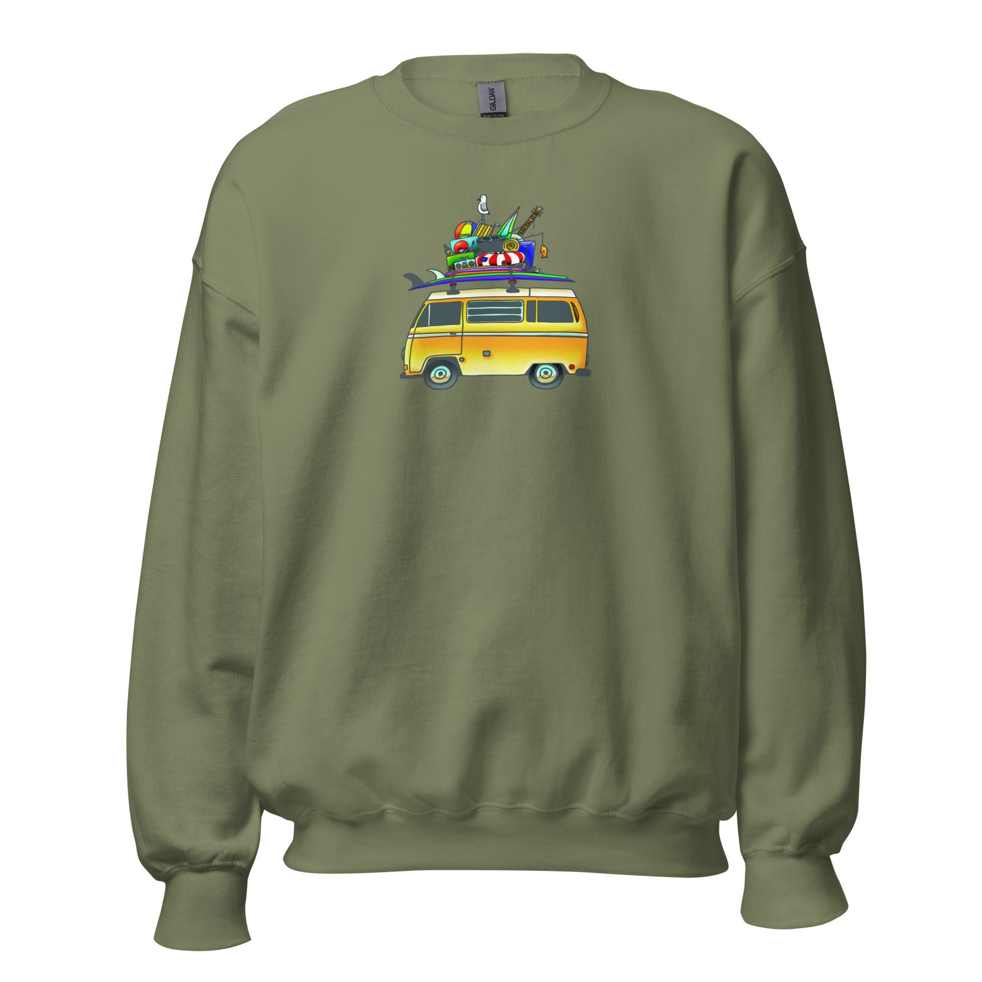 RAD Bus Unisex Sweatshirt - OVERLANDERS Outfitter