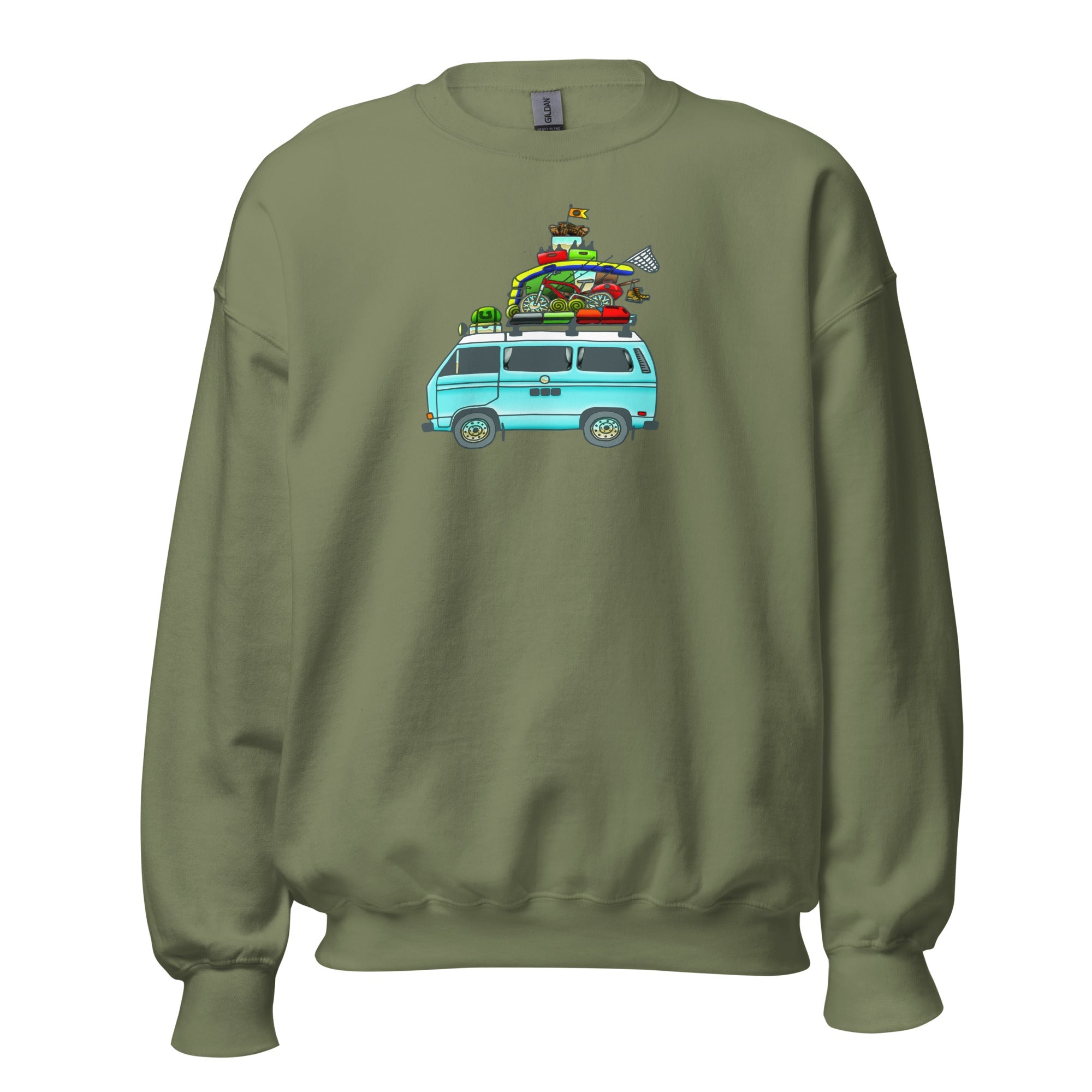 RAD Vanagon Unisex Sweatshirt - OVERLANDERS Outfitter