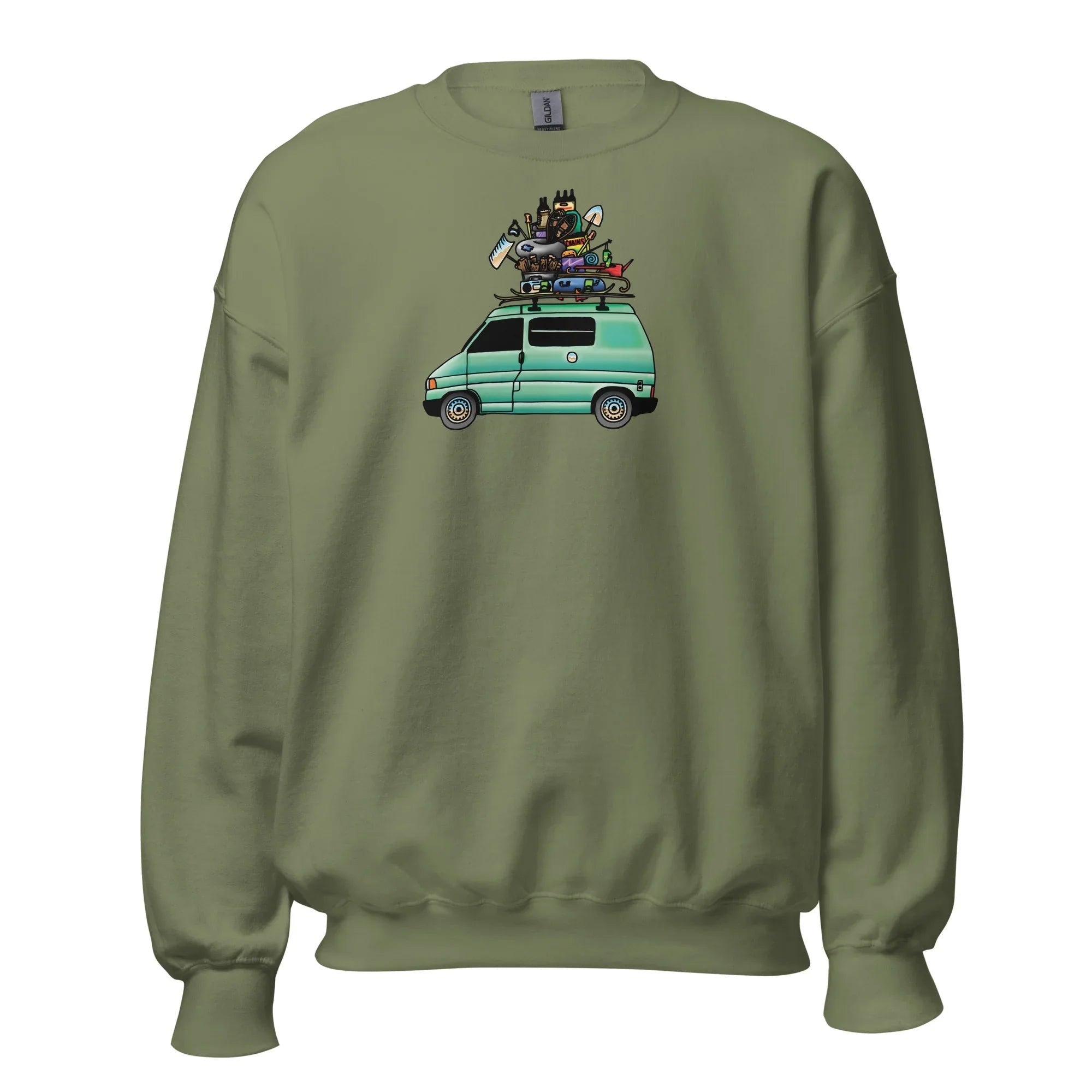 RAD Eurovan Unisex Sweatshirt - OVERLANDERS Outfitter
