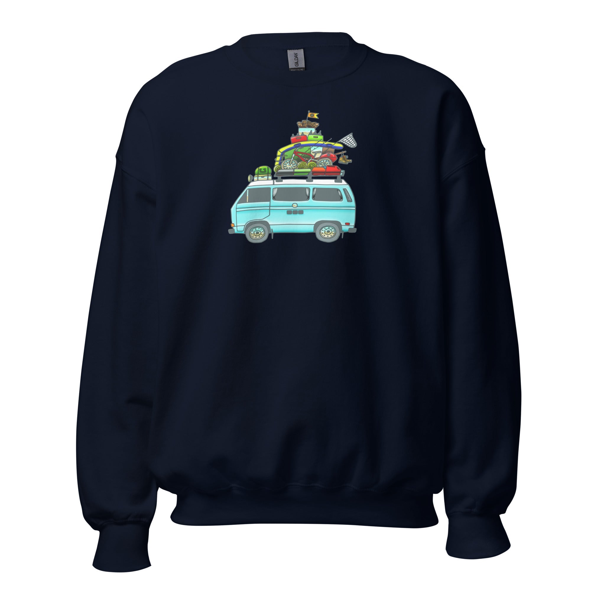 RAD Vanagon Unisex Sweatshirt - OVERLANDERS Outfitter