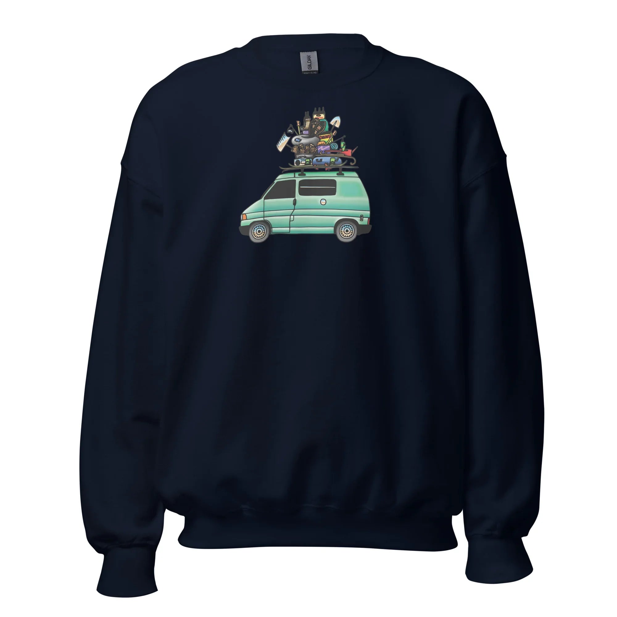 RAD Eurovan Unisex Sweatshirt - OVERLANDERS Outfitter