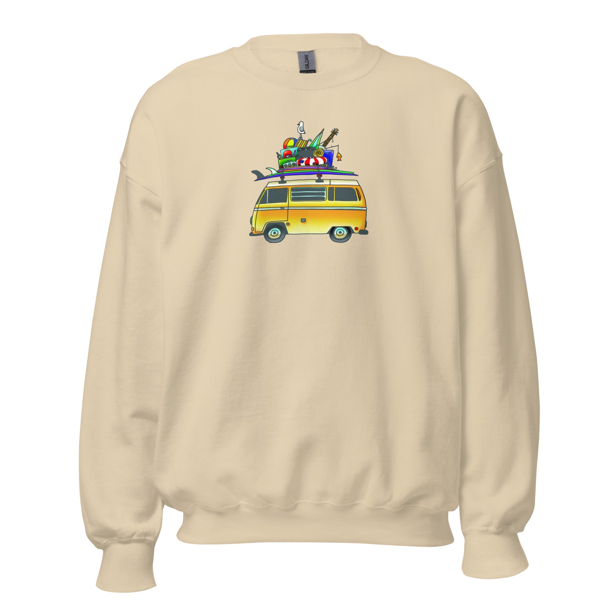 RAD Bus Unisex Sweatshirt - OVERLANDERS Outfitter