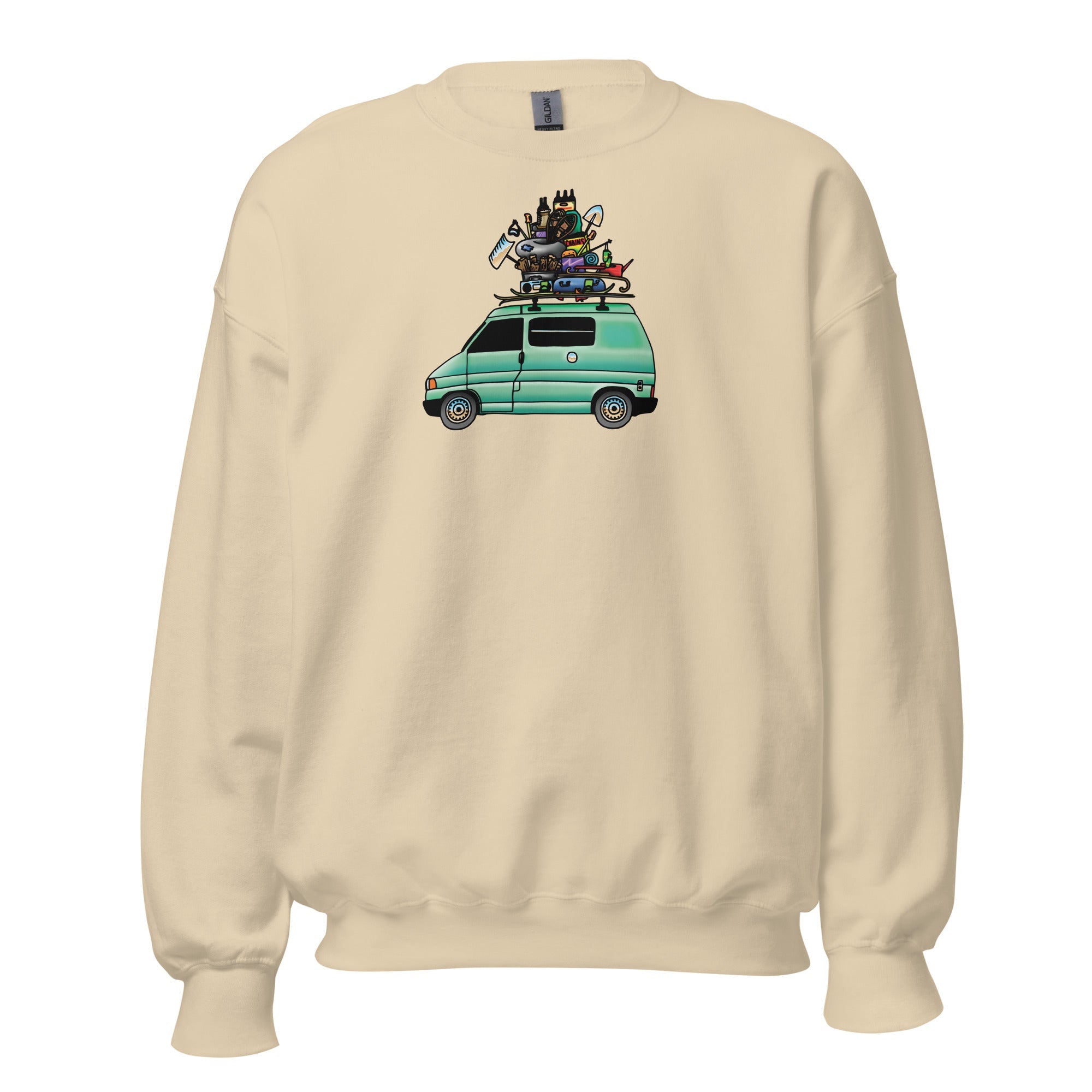 RAD Eurovan Unisex Sweatshirt - OVERLANDERS Outfitter
