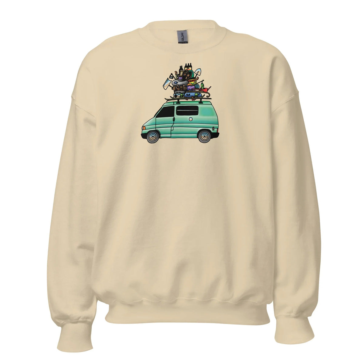 RAD Eurovan Unisex Sweatshirt - OVERLANDERS Outfitter