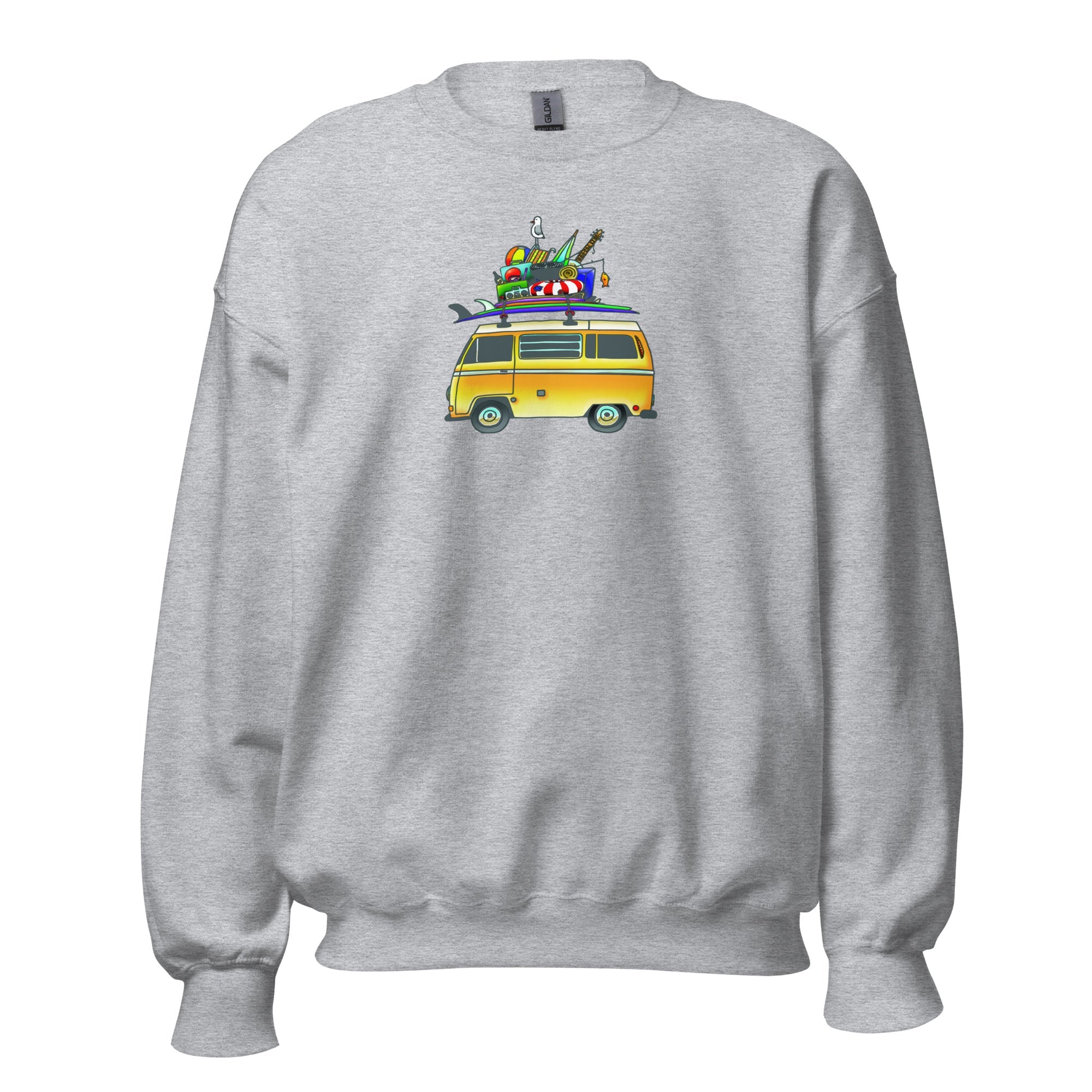 RAD Bus Unisex Sweatshirt - OVERLANDERS Outfitter