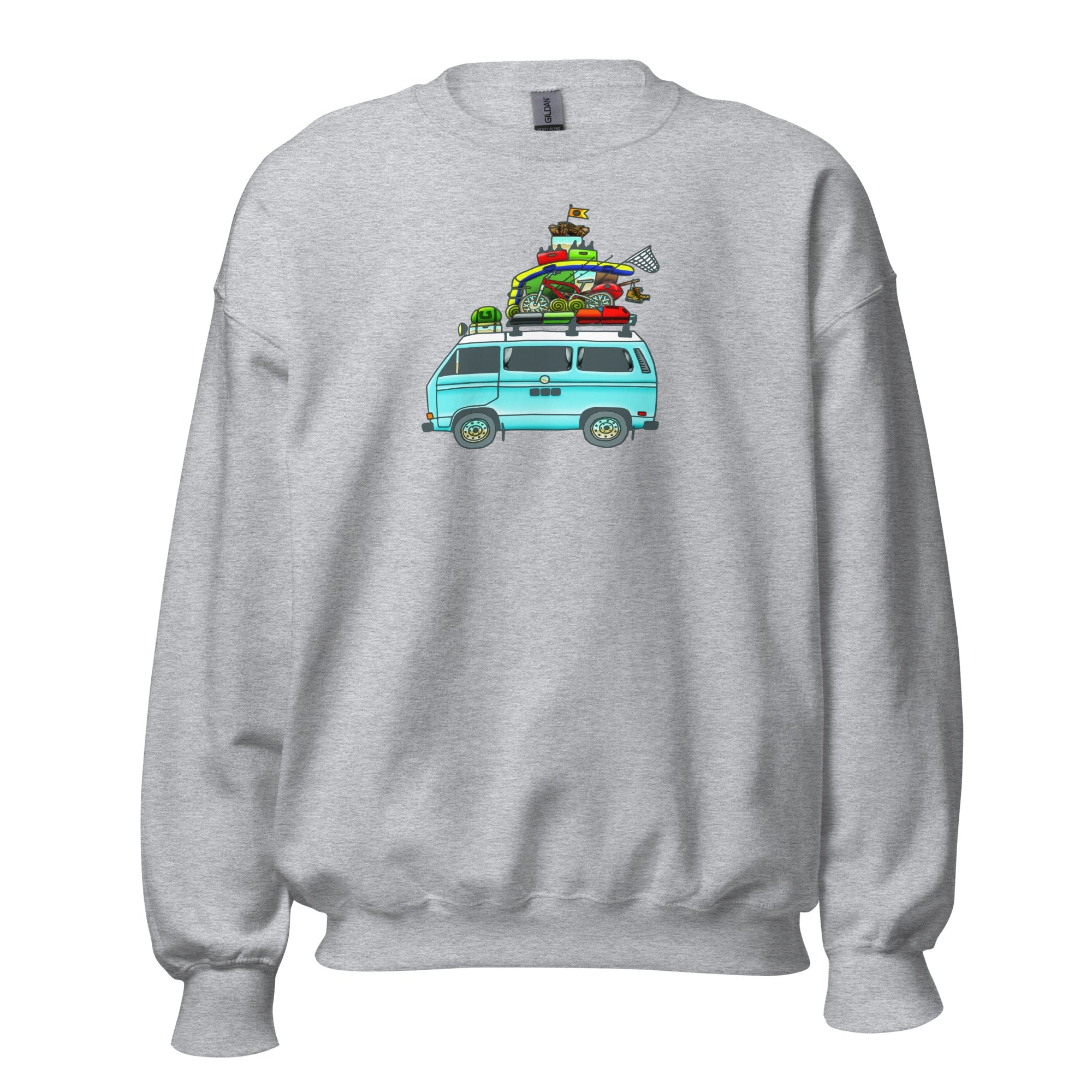 RAD Vanagon Unisex Sweatshirt - OVERLANDERS Outfitter