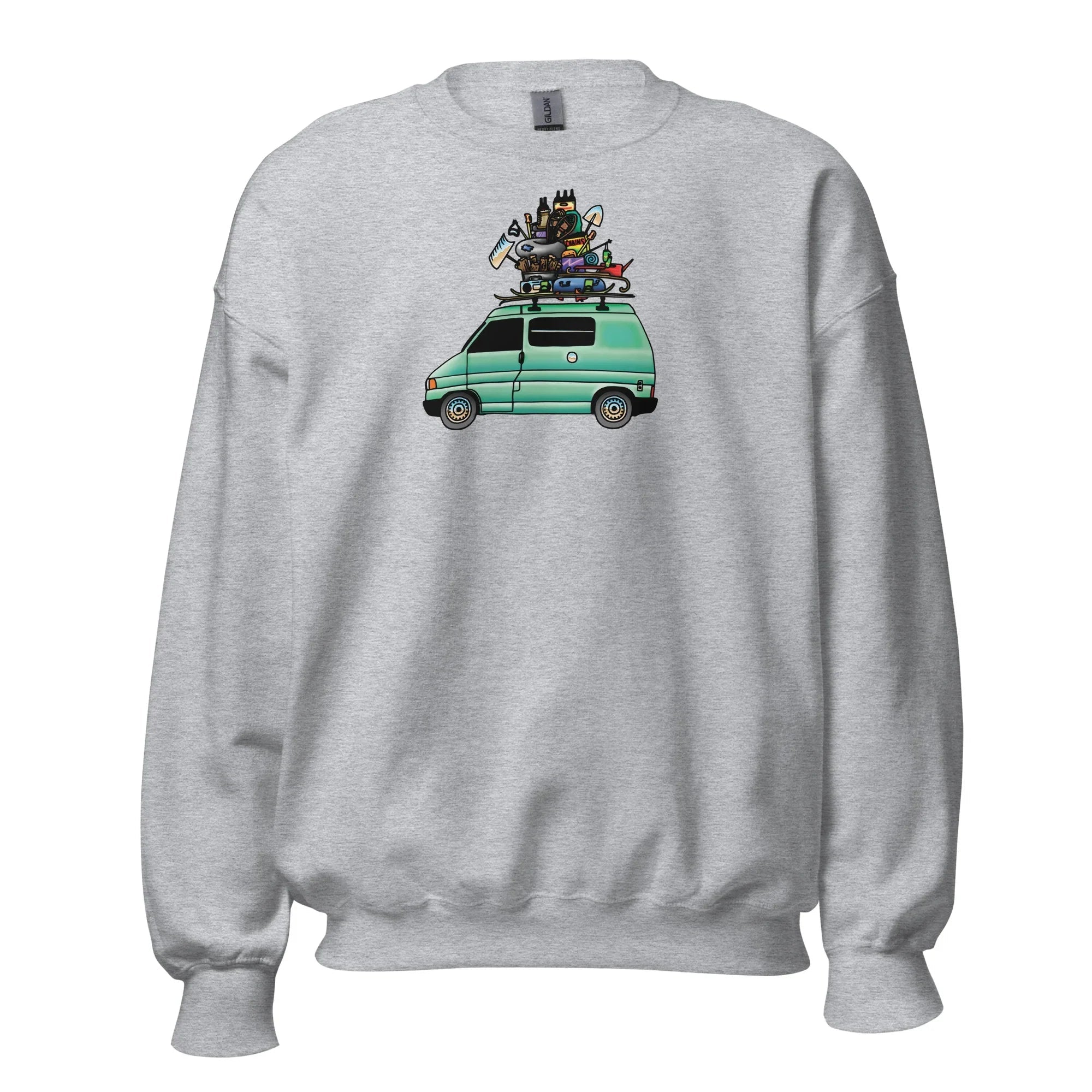 RAD Eurovan Unisex Sweatshirt - OVERLANDERS Outfitter