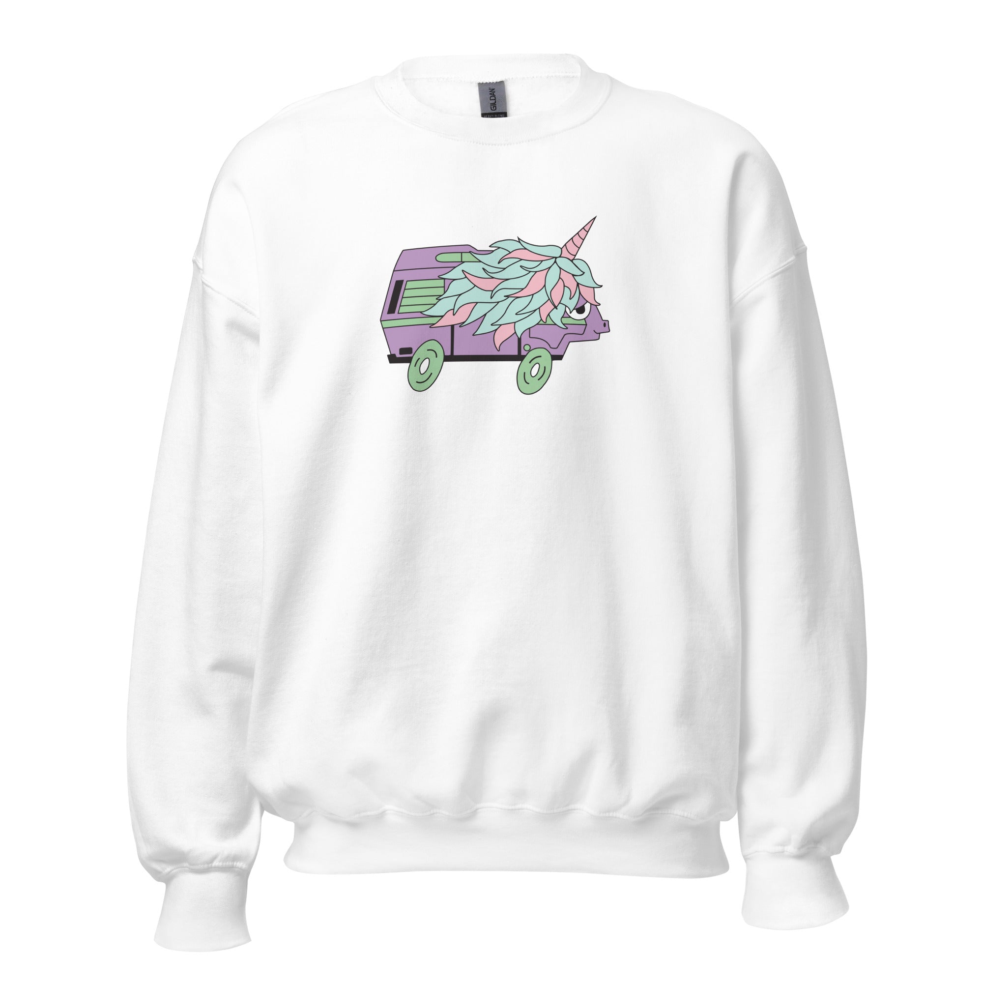 High-Top Hazel Unicorn Unisex Sweatshirt - OVERLANDERS Outfitter