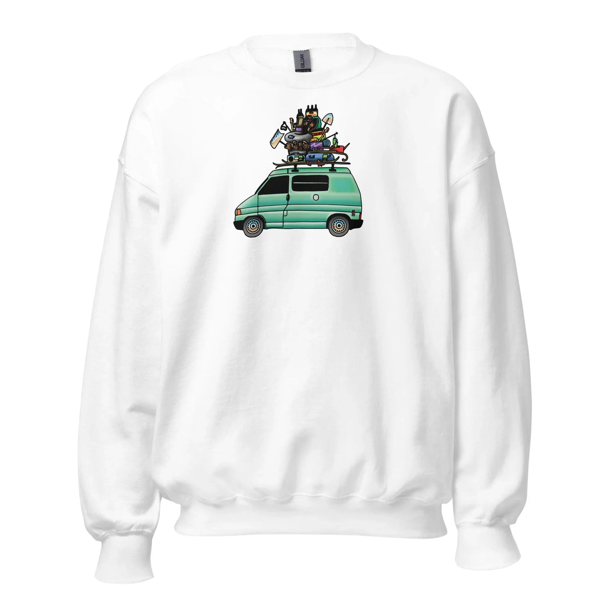 RAD Eurovan Unisex Sweatshirt - OVERLANDERS Outfitter