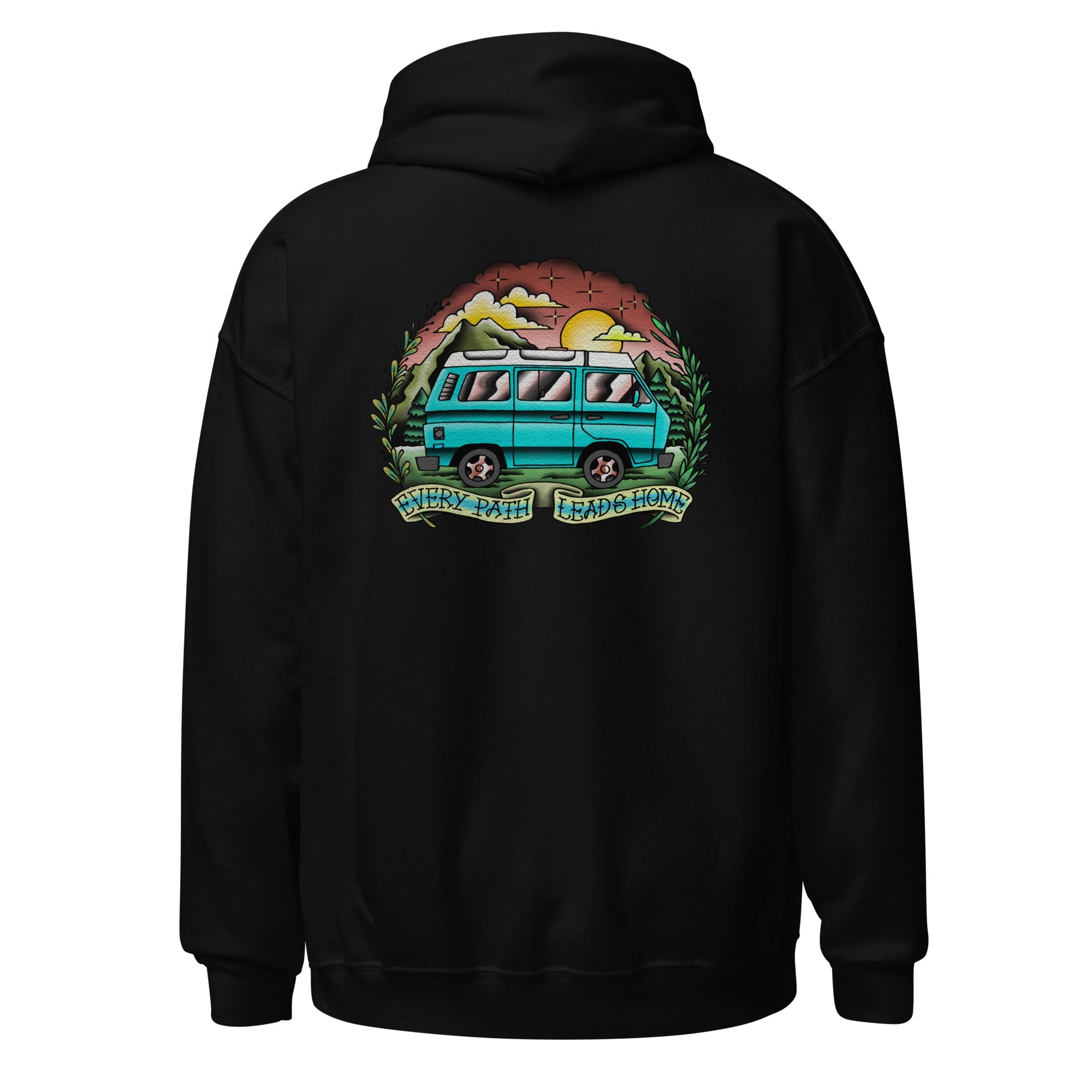 Every Path Leads Home Unisex Hoodie - OVERLANDERS Outfitter