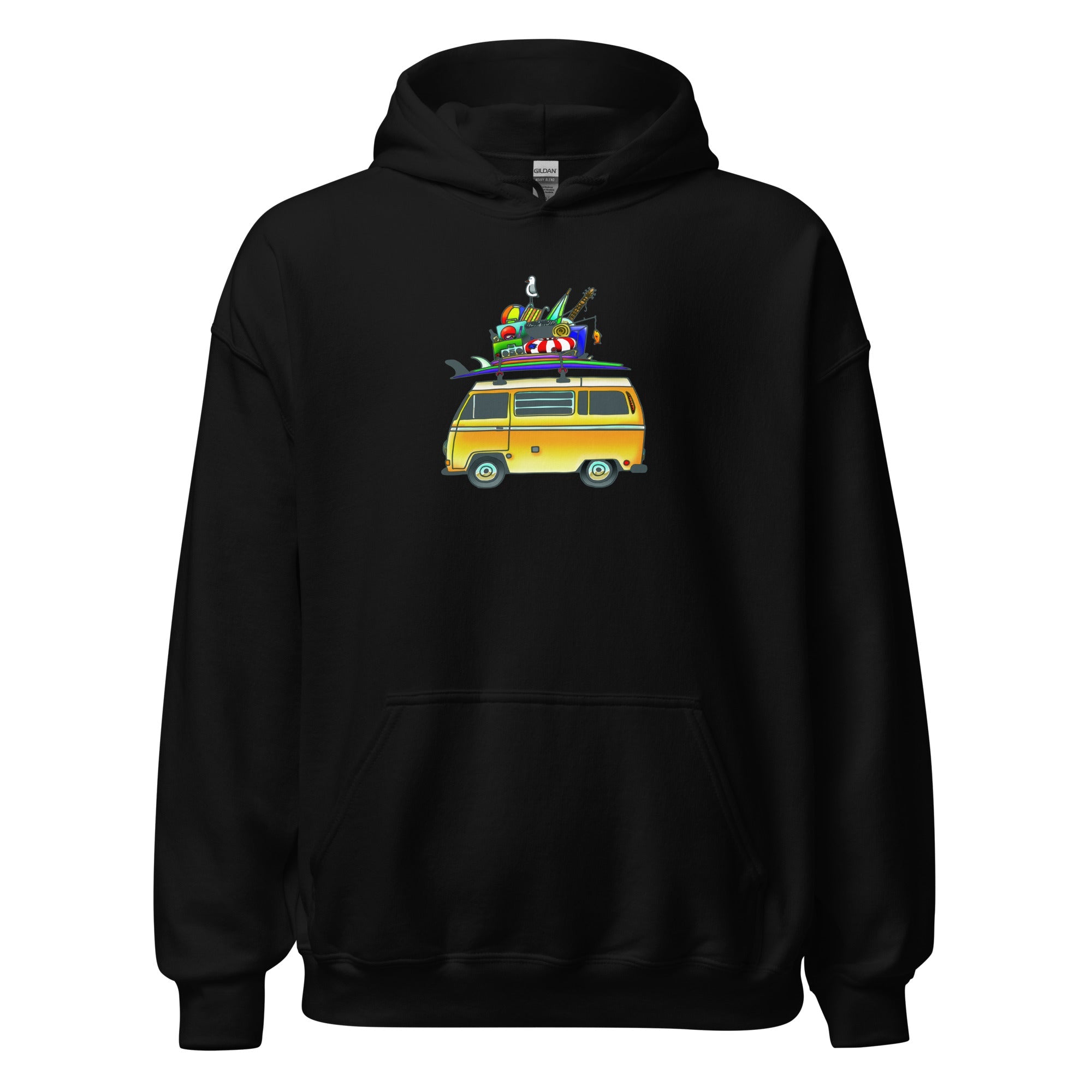 RAD Bus Unisex Hoodie - OVERLANDERS Outfitter