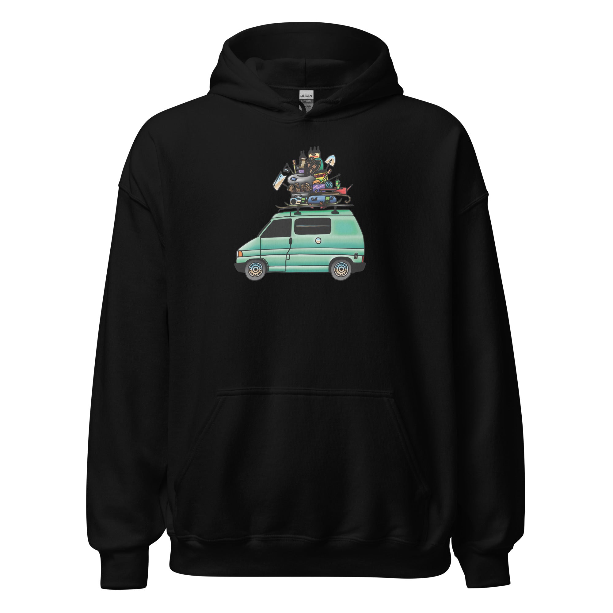 RAD Eurovan Unisex Hoodie - OVERLANDERS Outfitter