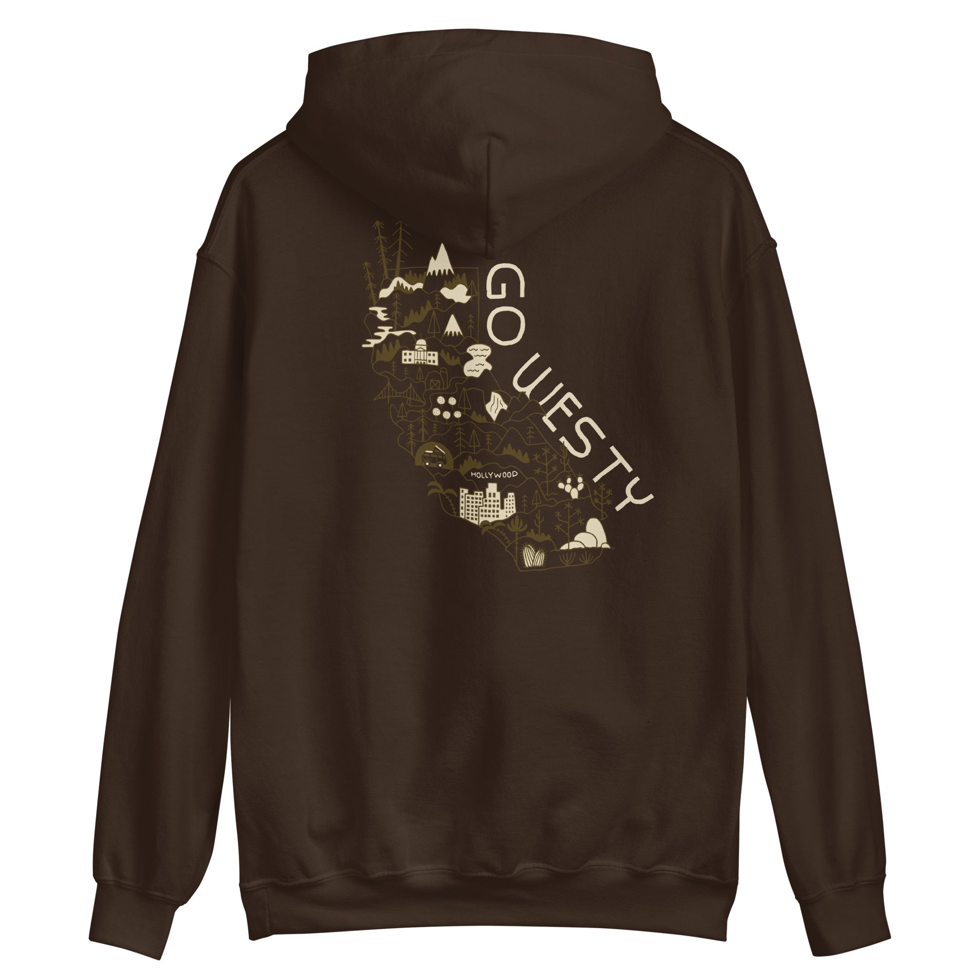 Golden State Westy Unisex Hoodie - OVERLANDERS Outfitter