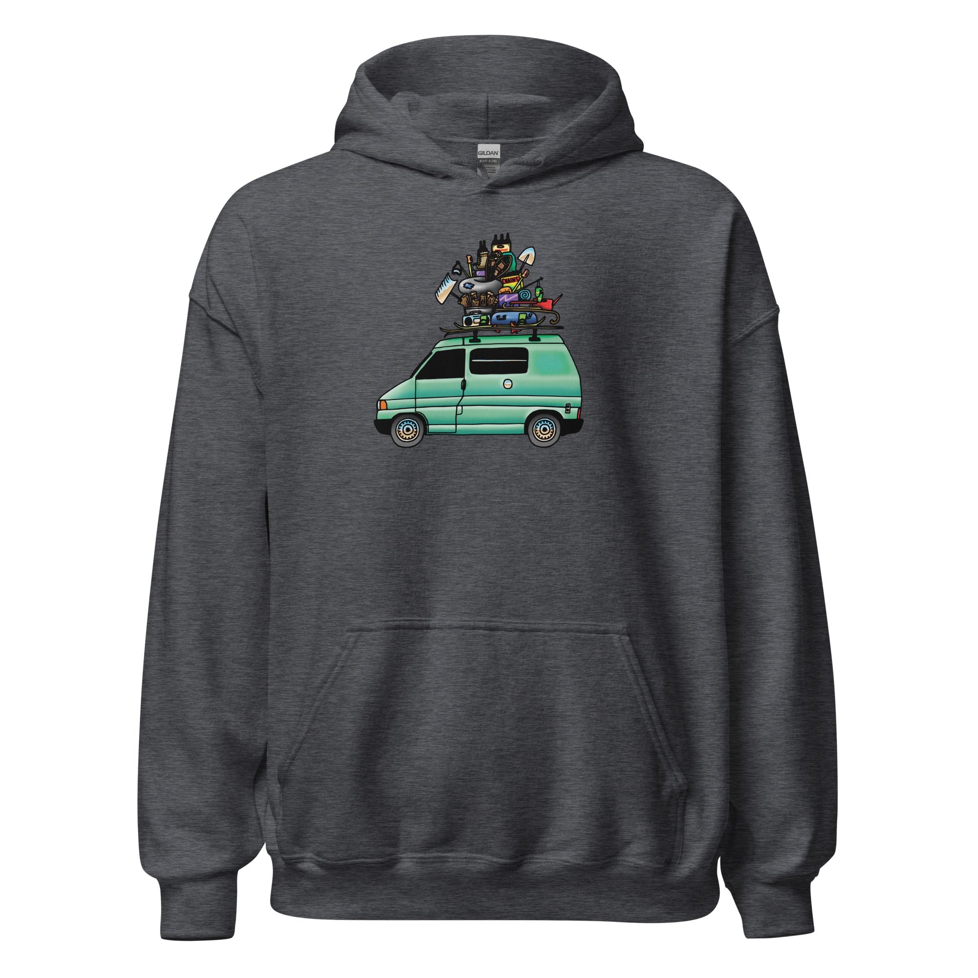 RAD Eurovan Unisex Hoodie - OVERLANDERS Outfitter