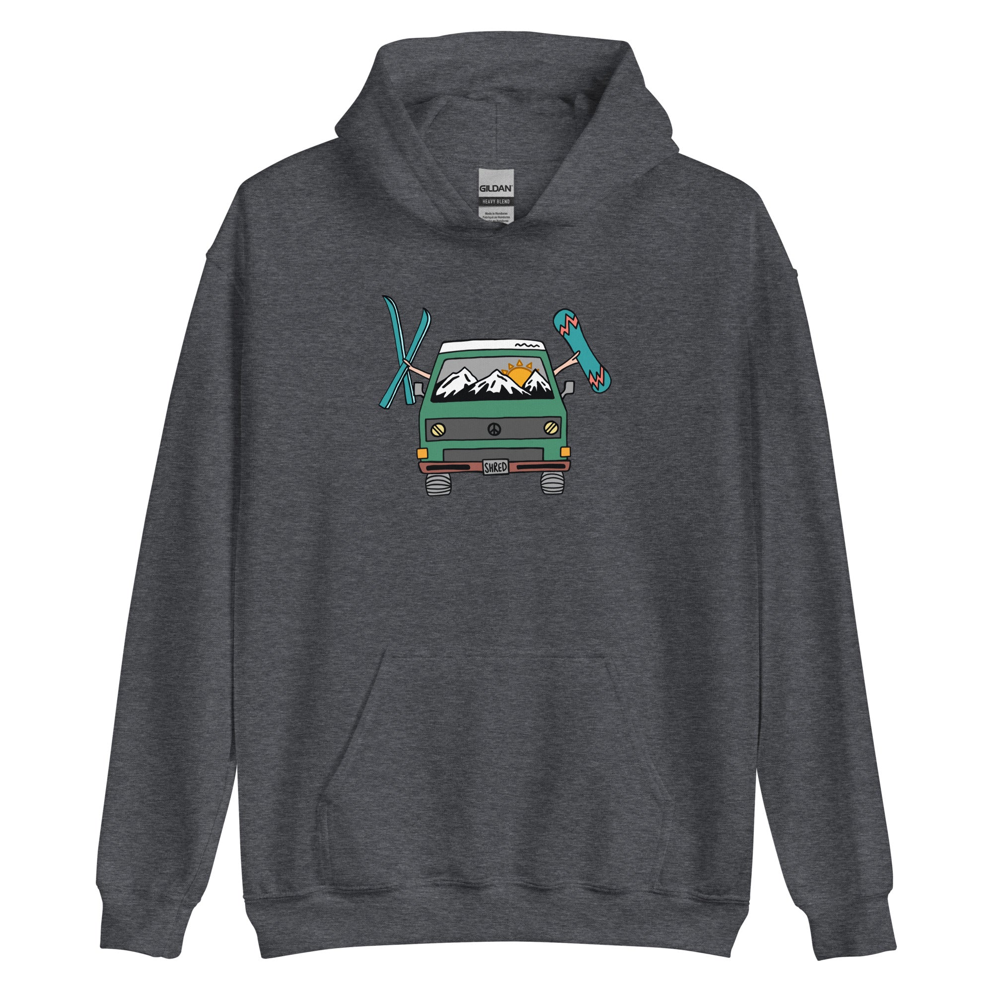 Shred Van Unisex Hoodie - OVERLANDERS Outfitter