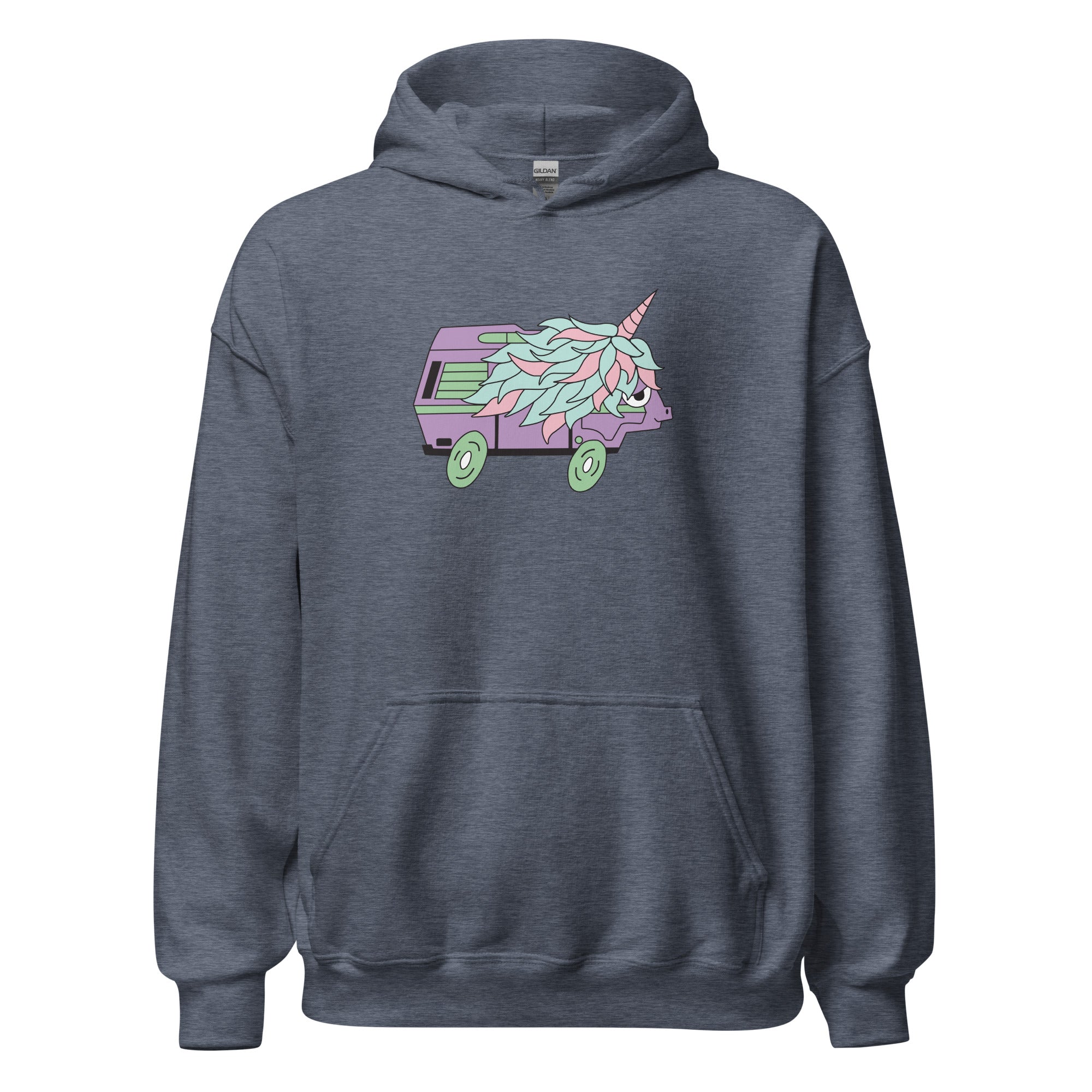 High-Top Hazel Unicorn Unisex Hoodie - OVERLANDERS Outfitter