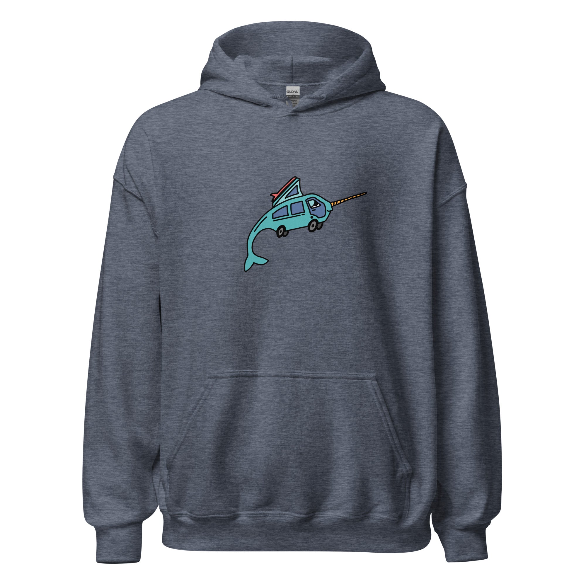 Narwhal Ned Unisex Hoodie - OVERLANDERS Outfitter