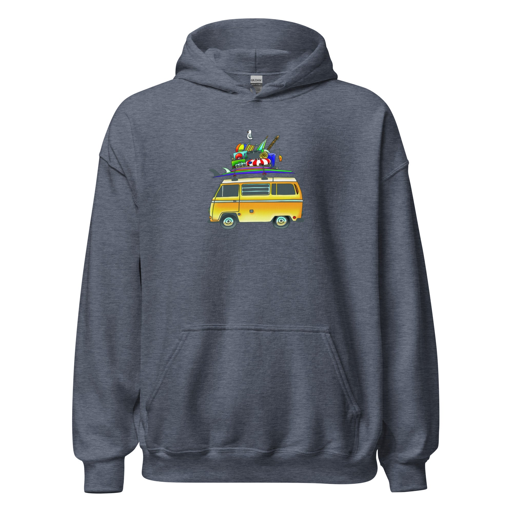RAD Bus Unisex Hoodie - OVERLANDERS Outfitter