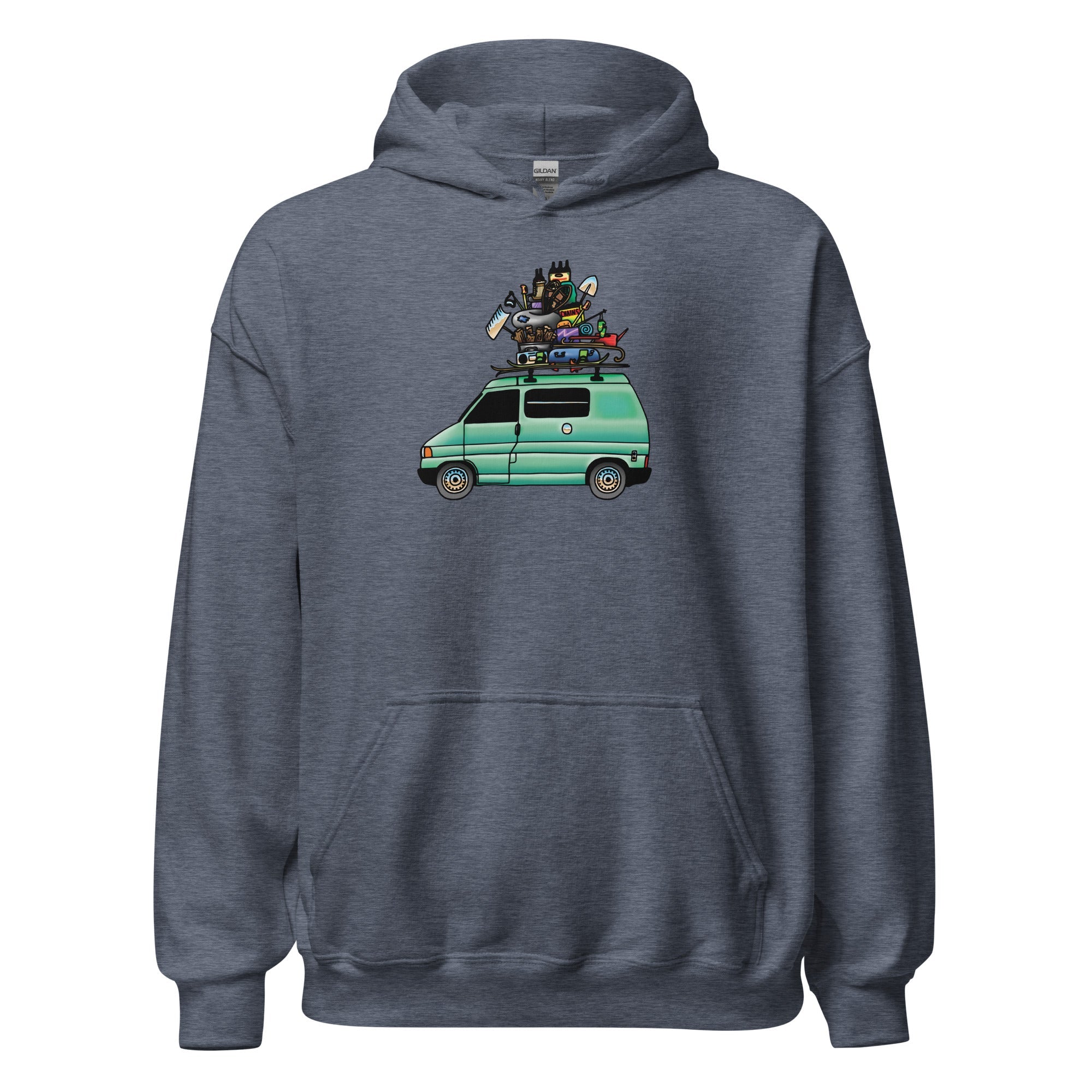 RAD Eurovan Unisex Hoodie - OVERLANDERS Outfitter