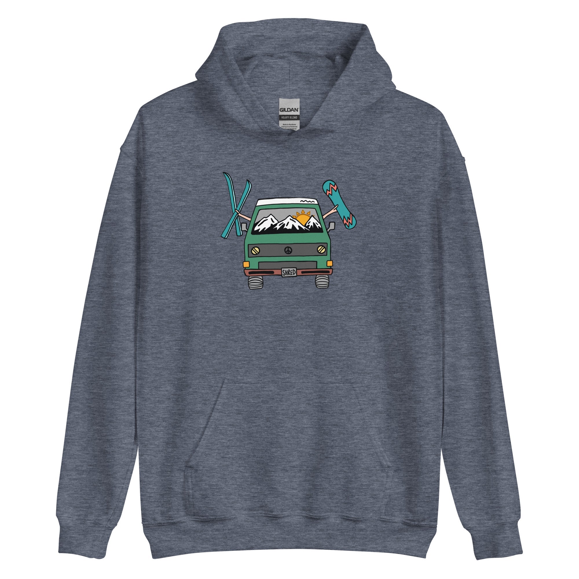 Shred Van Unisex Hoodie - OVERLANDERS Outfitter
