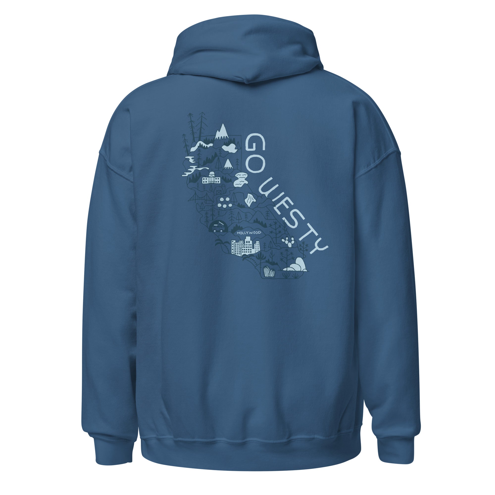 Golden State Westy Unisex Hoodie - OVERLANDERS Outfitter