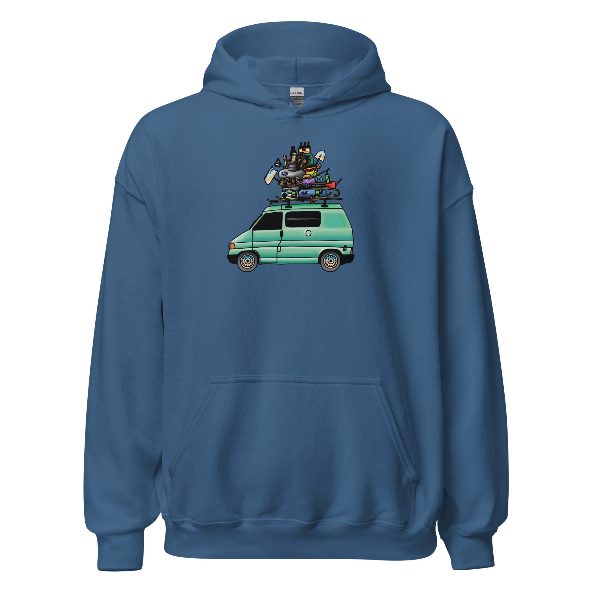 RAD Eurovan Unisex Hoodie - OVERLANDERS Outfitter