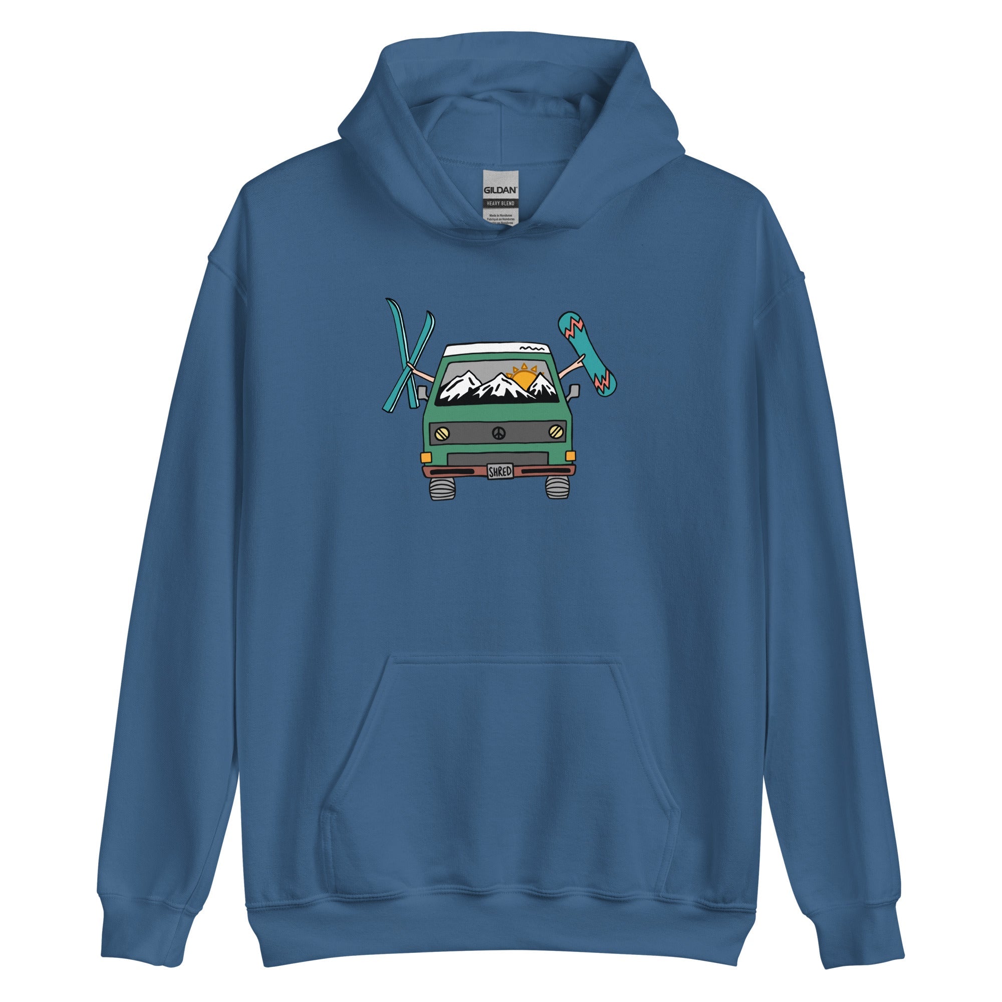 Shred Van Unisex Hoodie - OVERLANDERS Outfitter