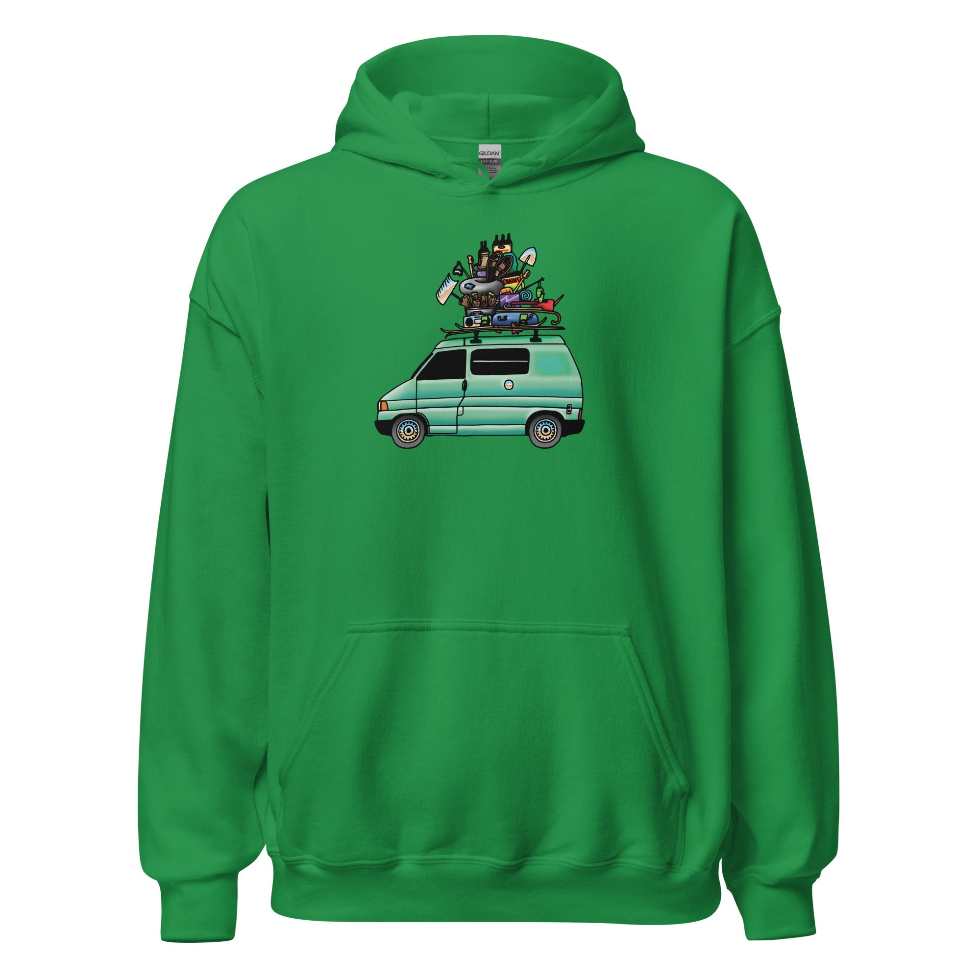 RAD Eurovan Unisex Hoodie - OVERLANDERS Outfitter