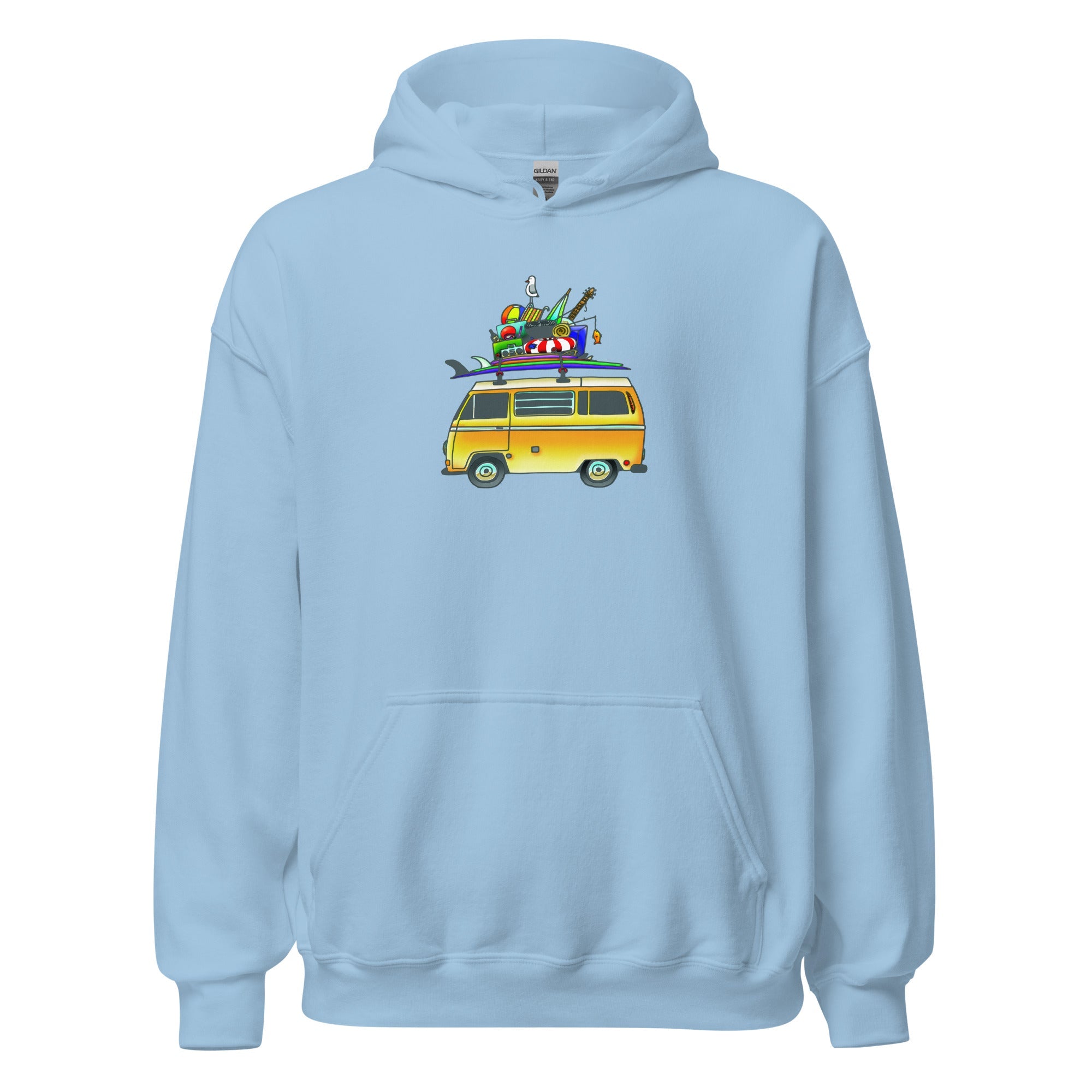 RAD Bus Unisex Hoodie - OVERLANDERS Outfitter
