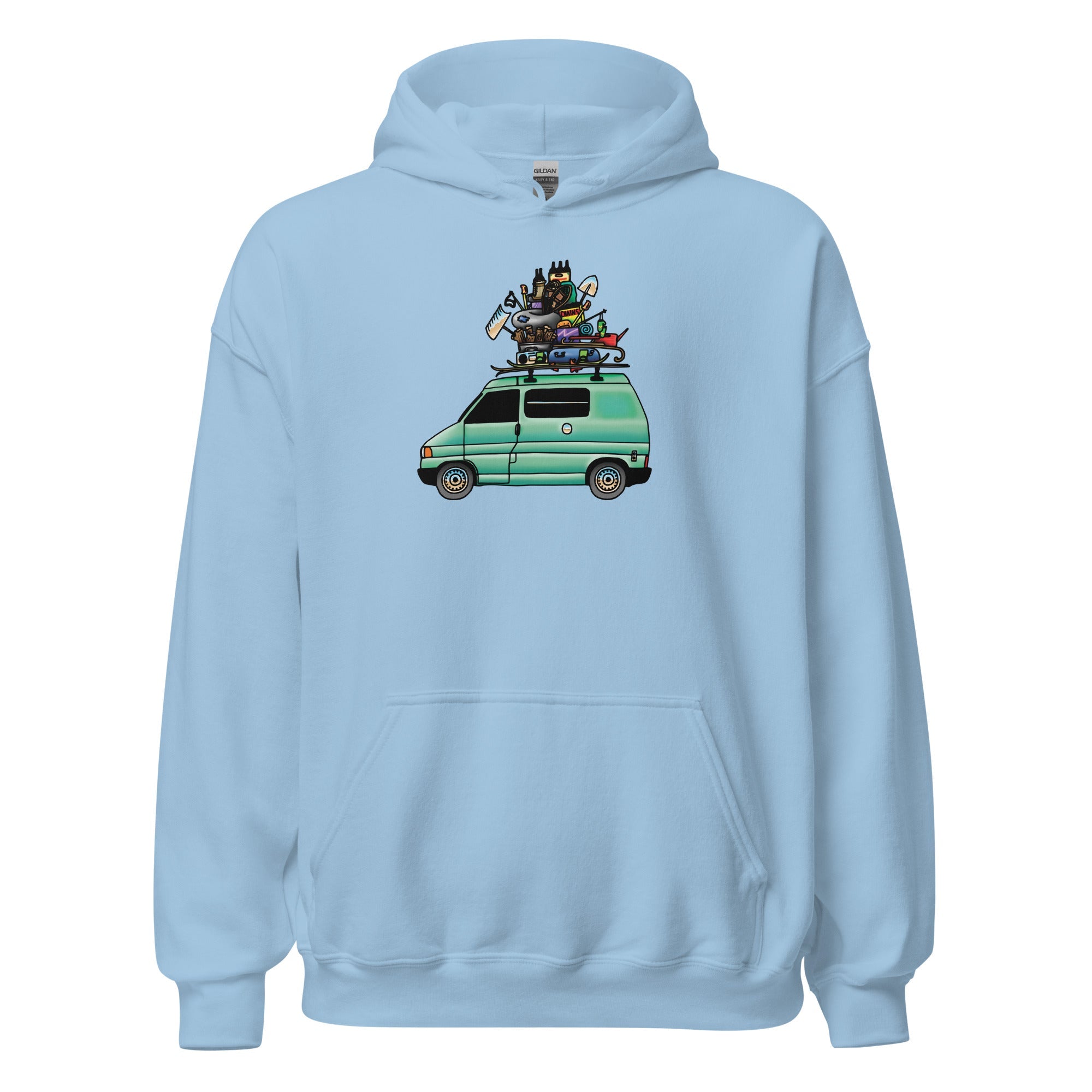 RAD Eurovan Unisex Hoodie - OVERLANDERS Outfitter