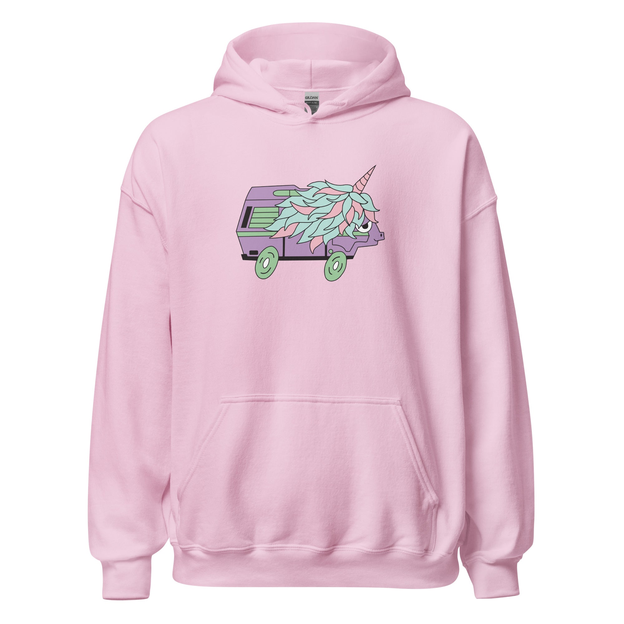 High-Top Hazel Unicorn Unisex Hoodie - OVERLANDERS Outfitter