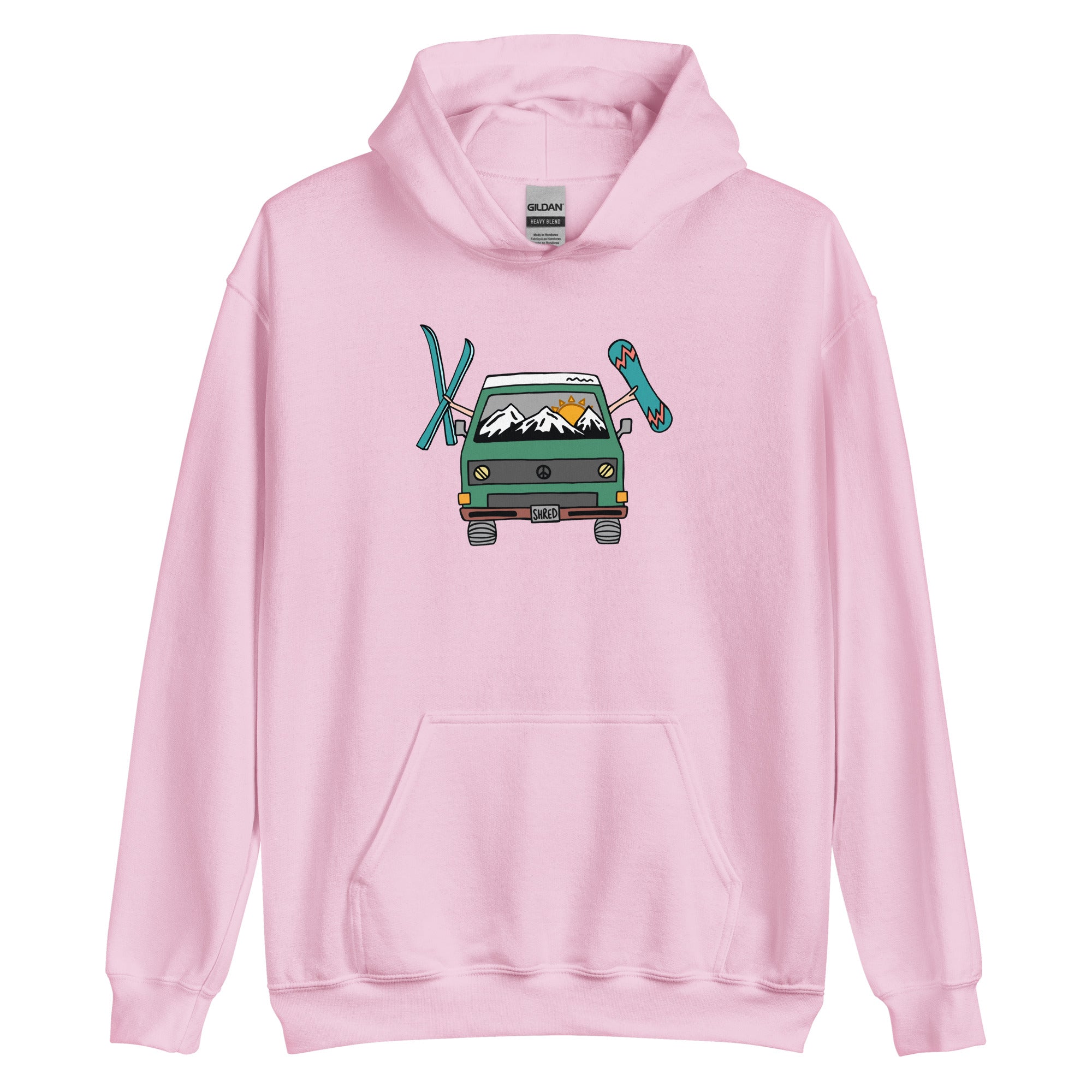 Shred Van Unisex Hoodie - OVERLANDERS Outfitter