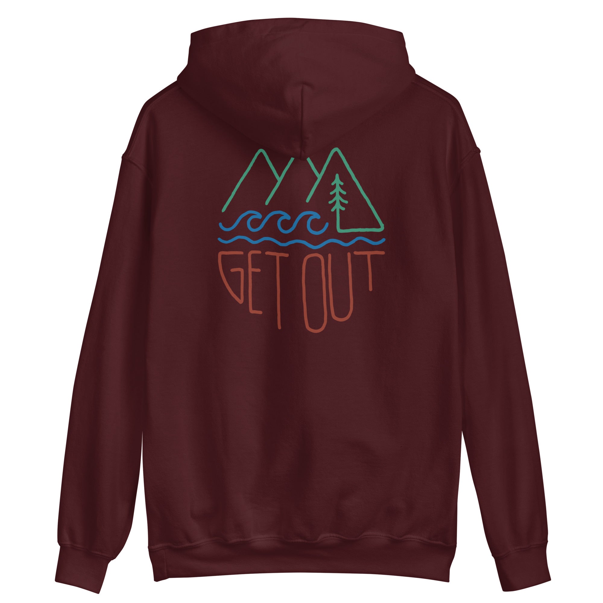 Get Out Unisex Hoodie - OVERLANDERS Outfitter