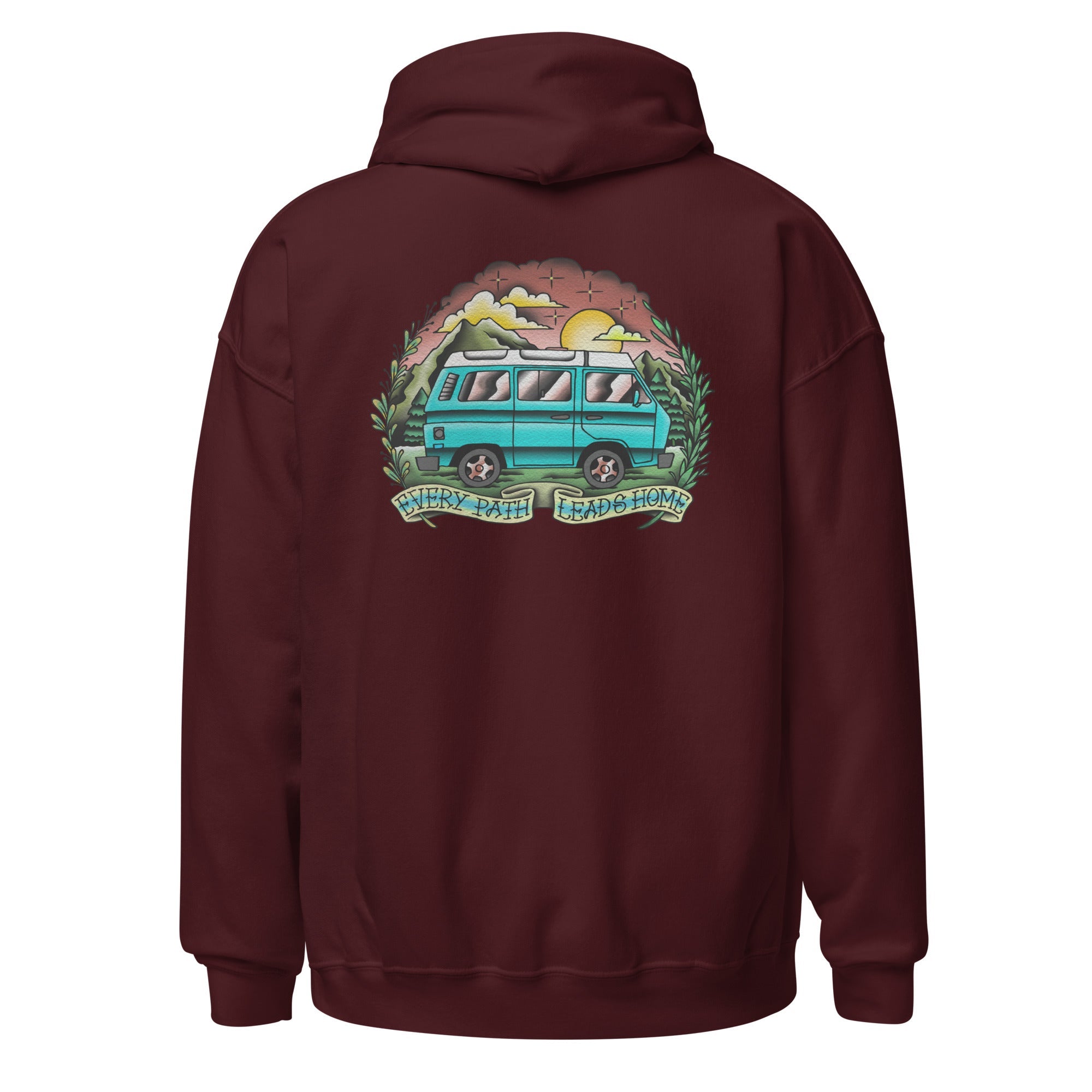 Every Path Leads Home Unisex Hoodie - OVERLANDERS Outfitter