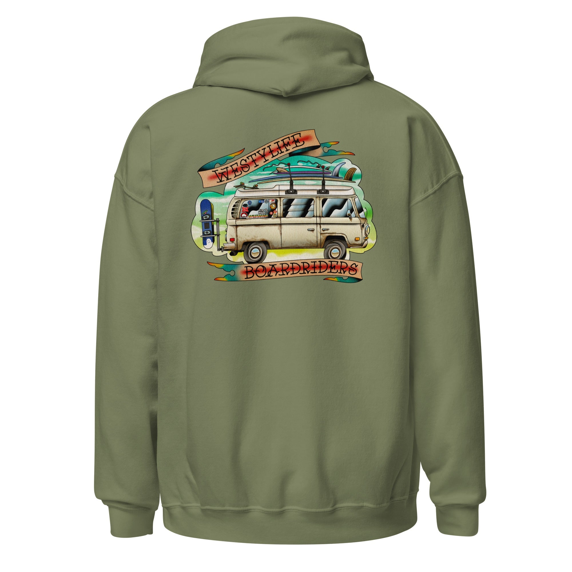 Westy Life Boardriders Unisex Hoodie - OVERLANDERS Outfitter