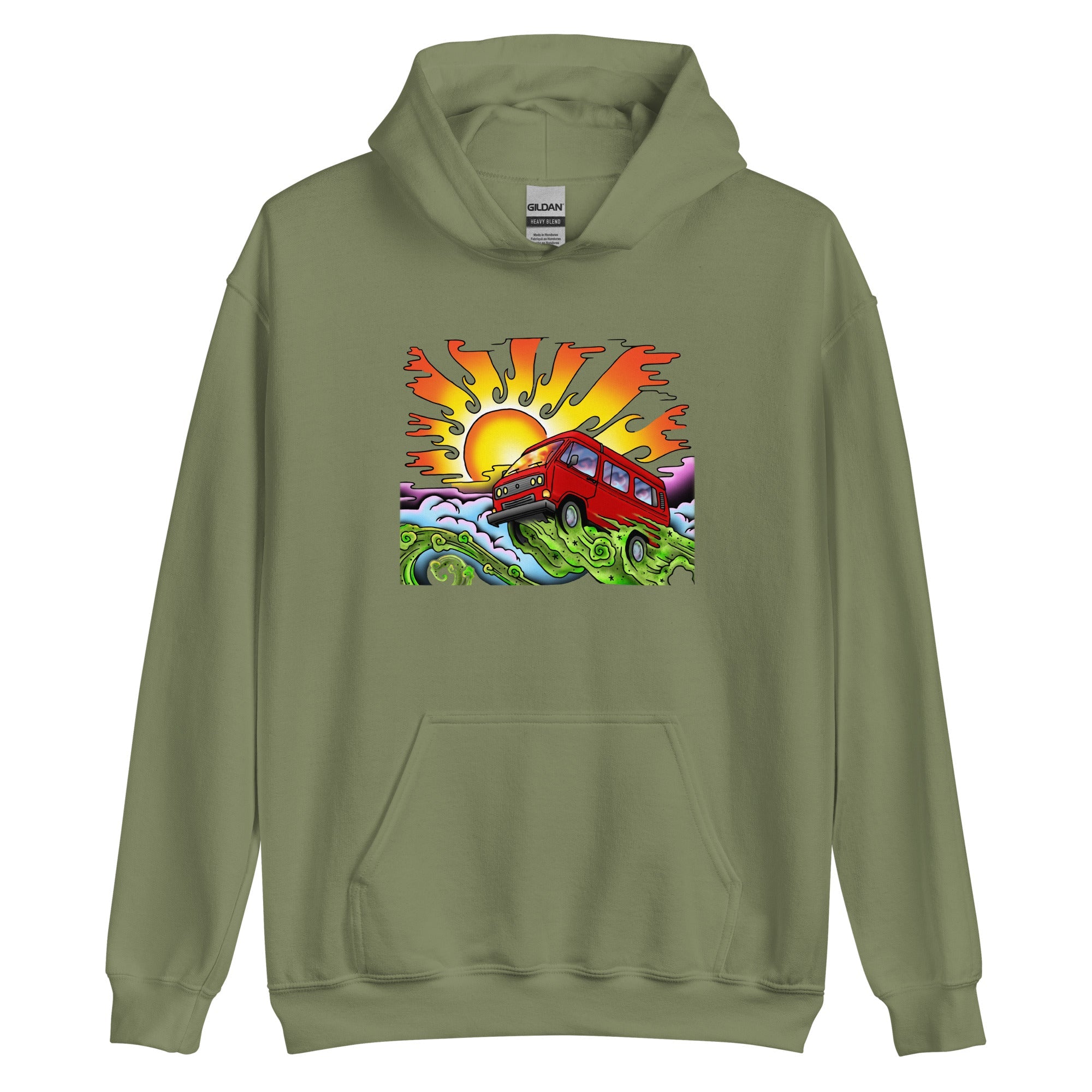 Van & Sun Hoodie - OVERLANDERS Outfitter