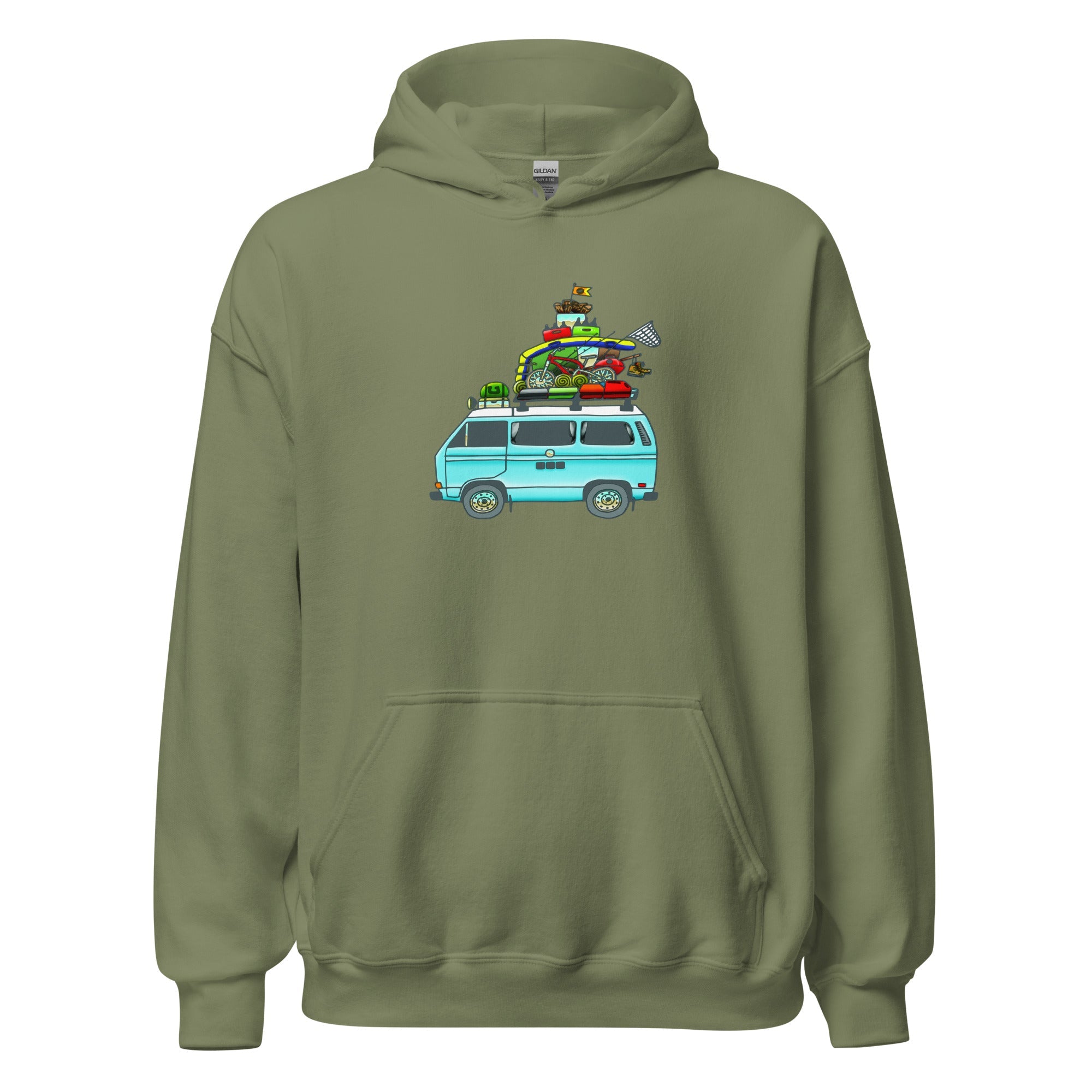RAD Vanagon Unisex Hoodie - OVERLANDERS Outfitter