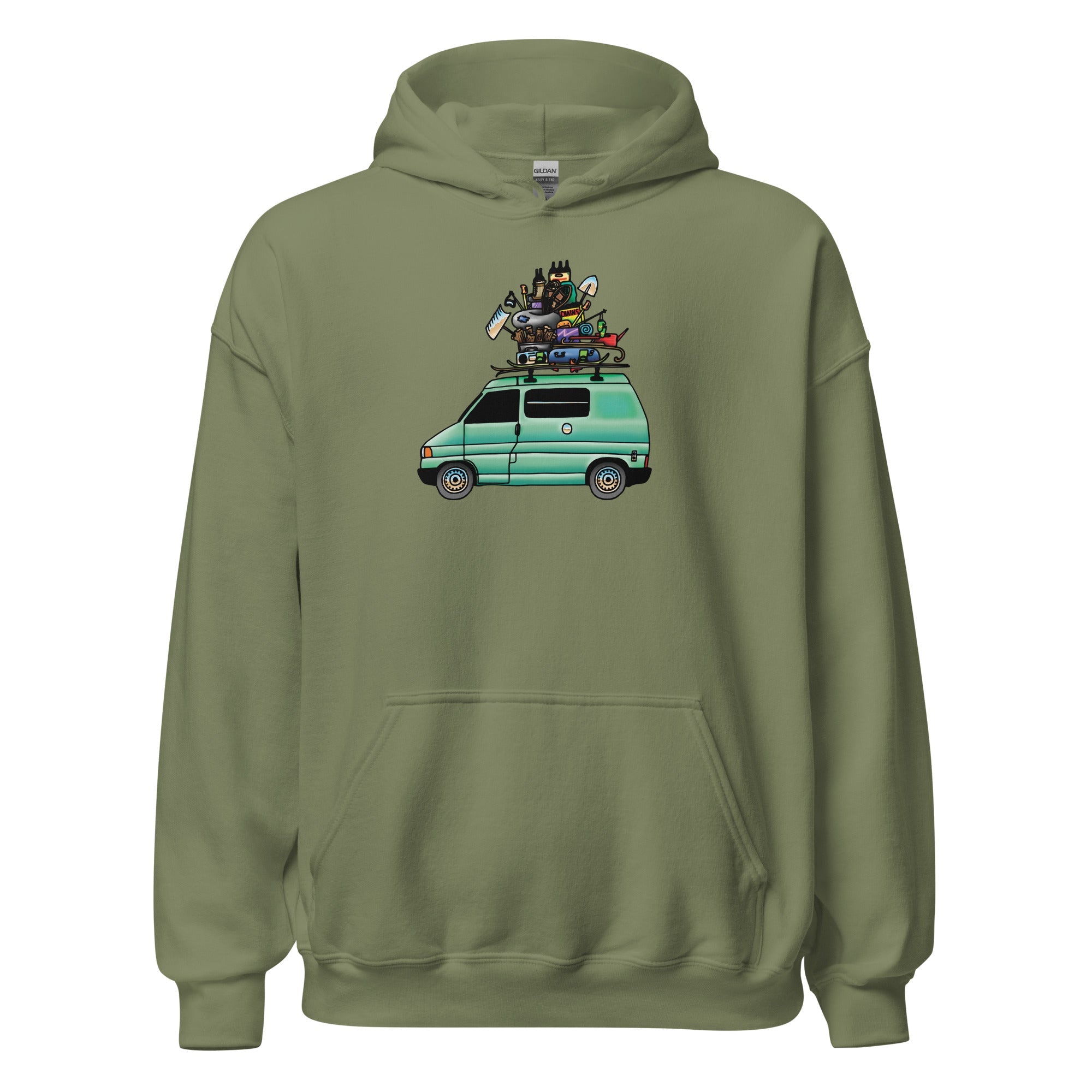 RAD Eurovan Unisex Hoodie - OVERLANDERS Outfitter