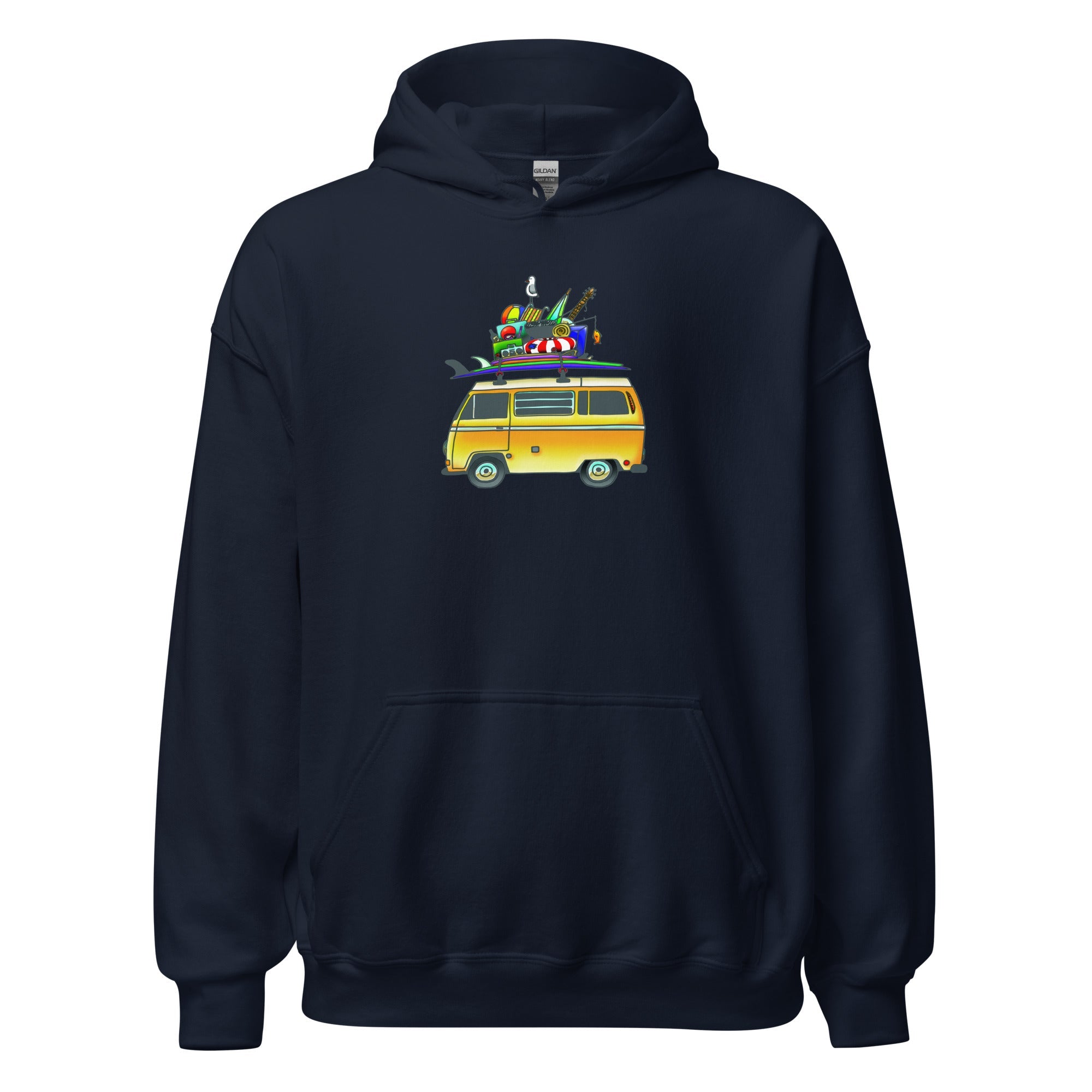 RAD Bus Unisex Hoodie - OVERLANDERS Outfitter