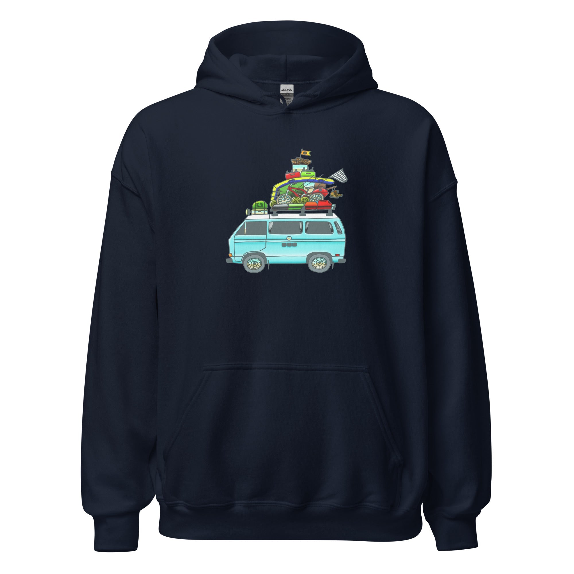 RAD Vanagon Unisex Hoodie - OVERLANDERS Outfitter